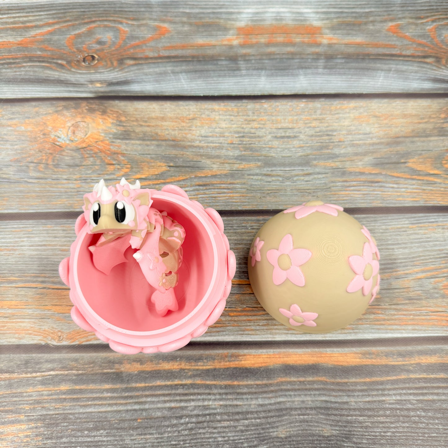 Mini Cherry Blossom Dragon Articulated 3D Printed Fidget Figure