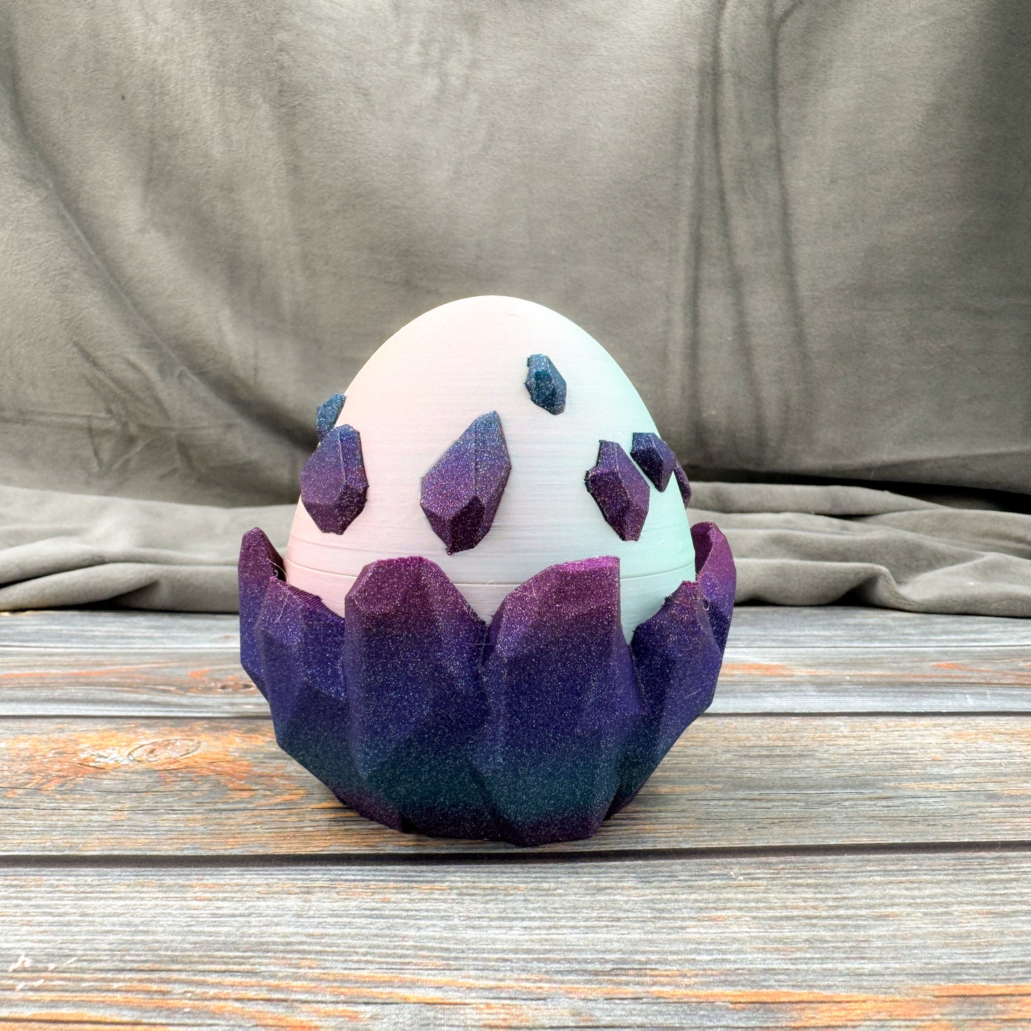 Mini Crystal Dragon Articulated 3D Printed Fidget Figure