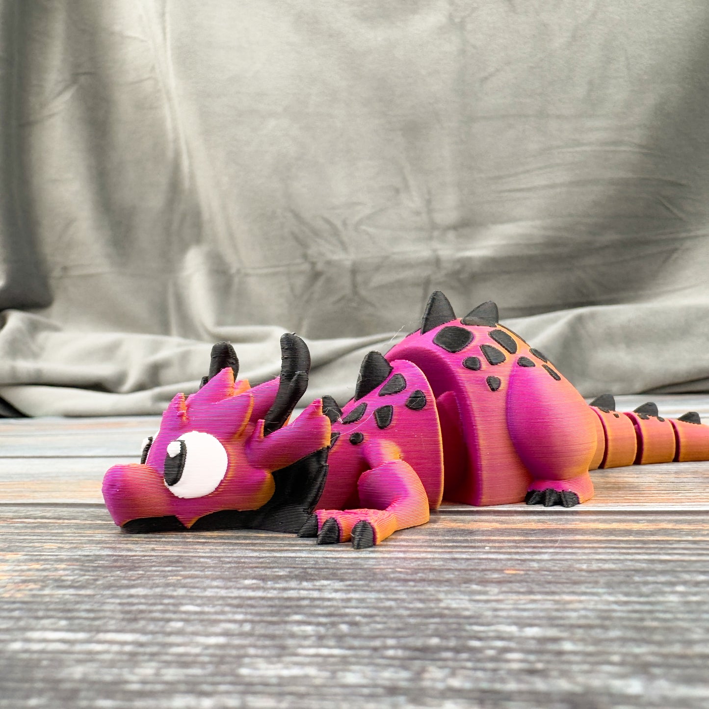 Dragon + 3 Eggs Articulated 3D Printed Fidget Figure
