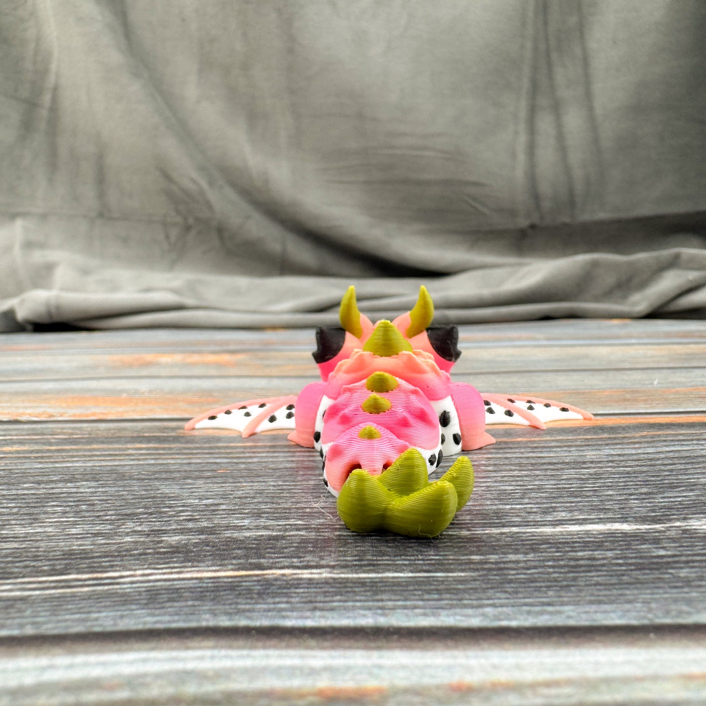 Mini Dragon Fruit Dragon Articulated 3D Printed Fidget Figure