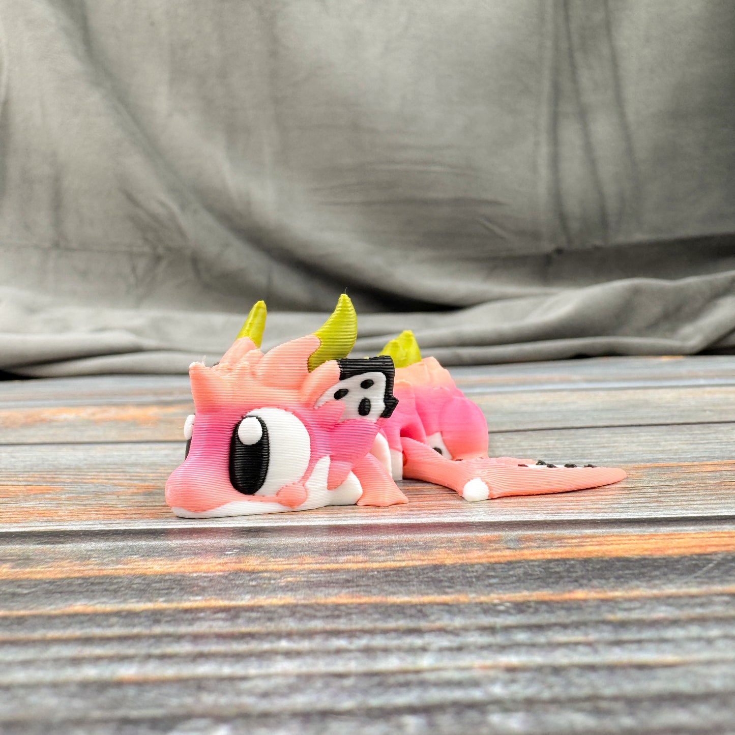 Mini Dragon Fruit Dragon Articulated 3D Printed Fidget Figure