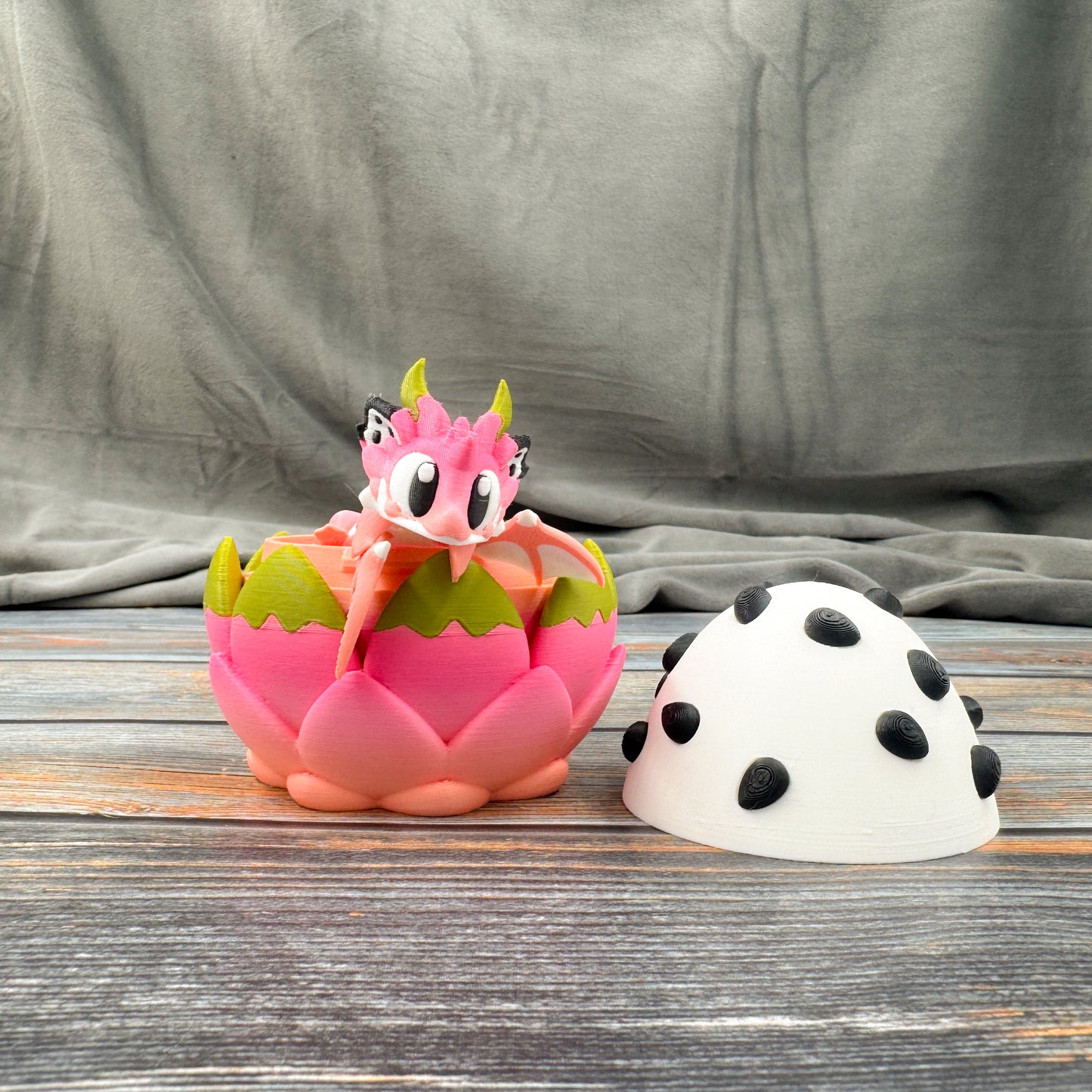 Mini Dragon Fruit Dragon Articulated 3D Printed Fidget Figure