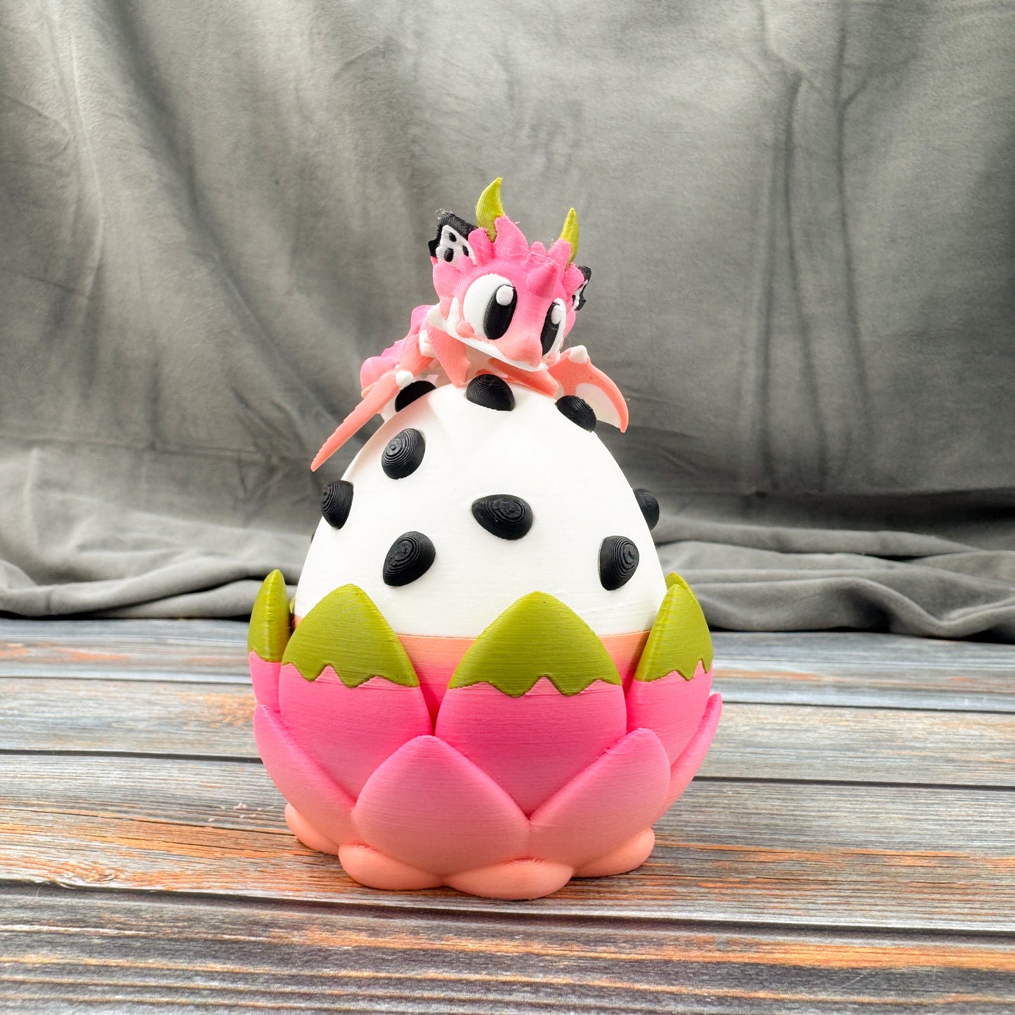 Mini Dragon Fruit Dragon Articulated 3D Printed Fidget Figure