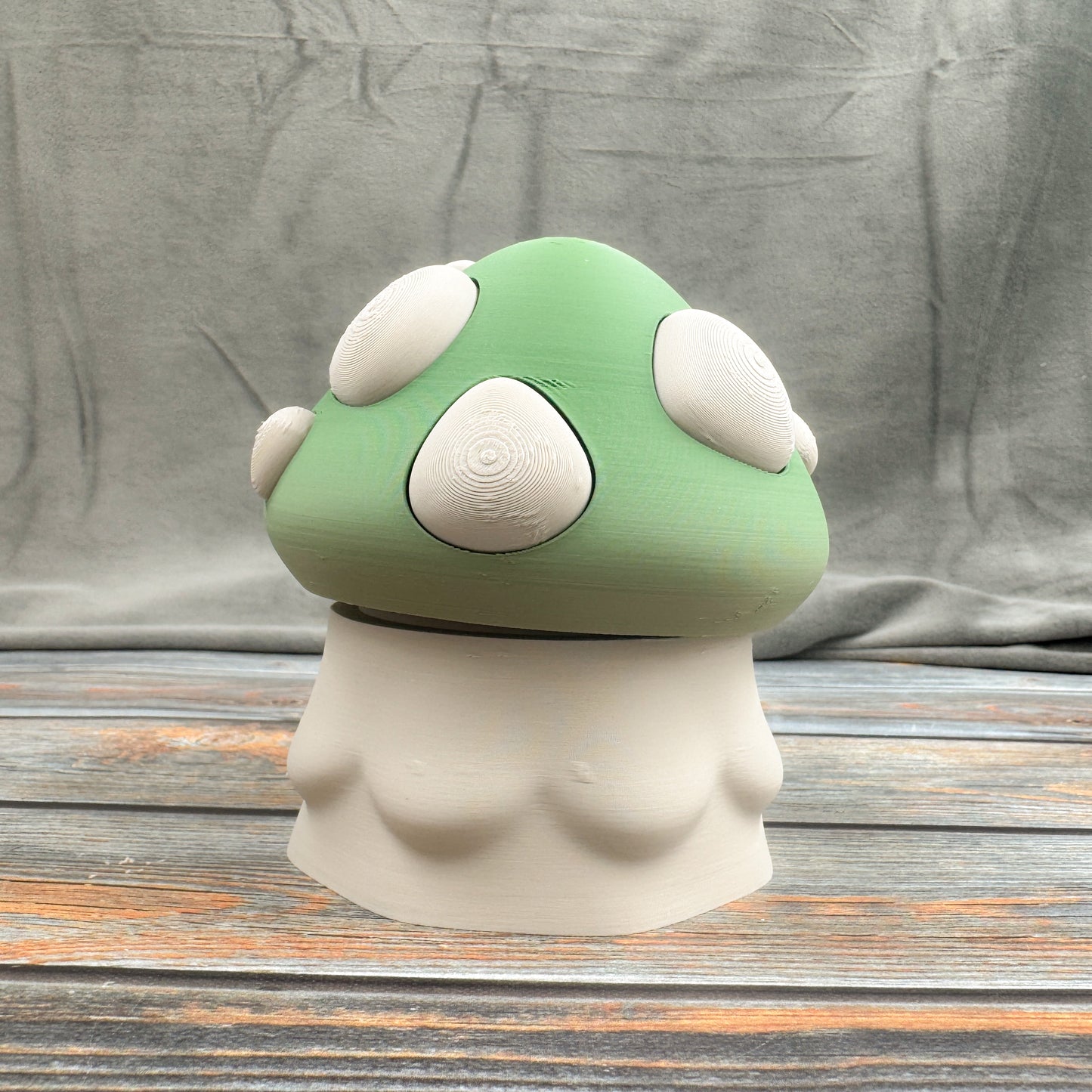 Mini Mushroom Dragon Articulated 3D Printed Fidget Figure
