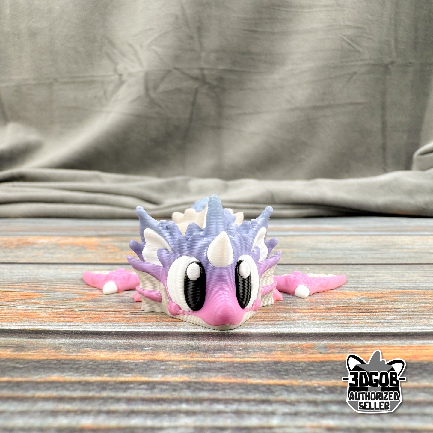 Mini Seashell Dragon Articulated 3D Printed Fidget Figure