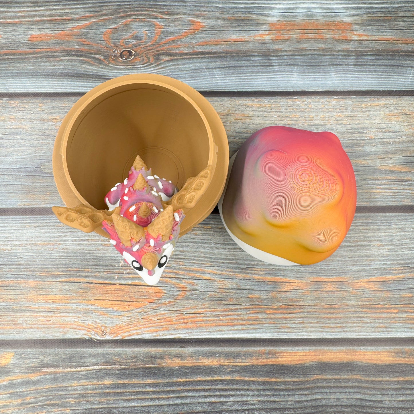 Mini Sugar Rush Dragon Articulated 3D Printed Fidget Figure