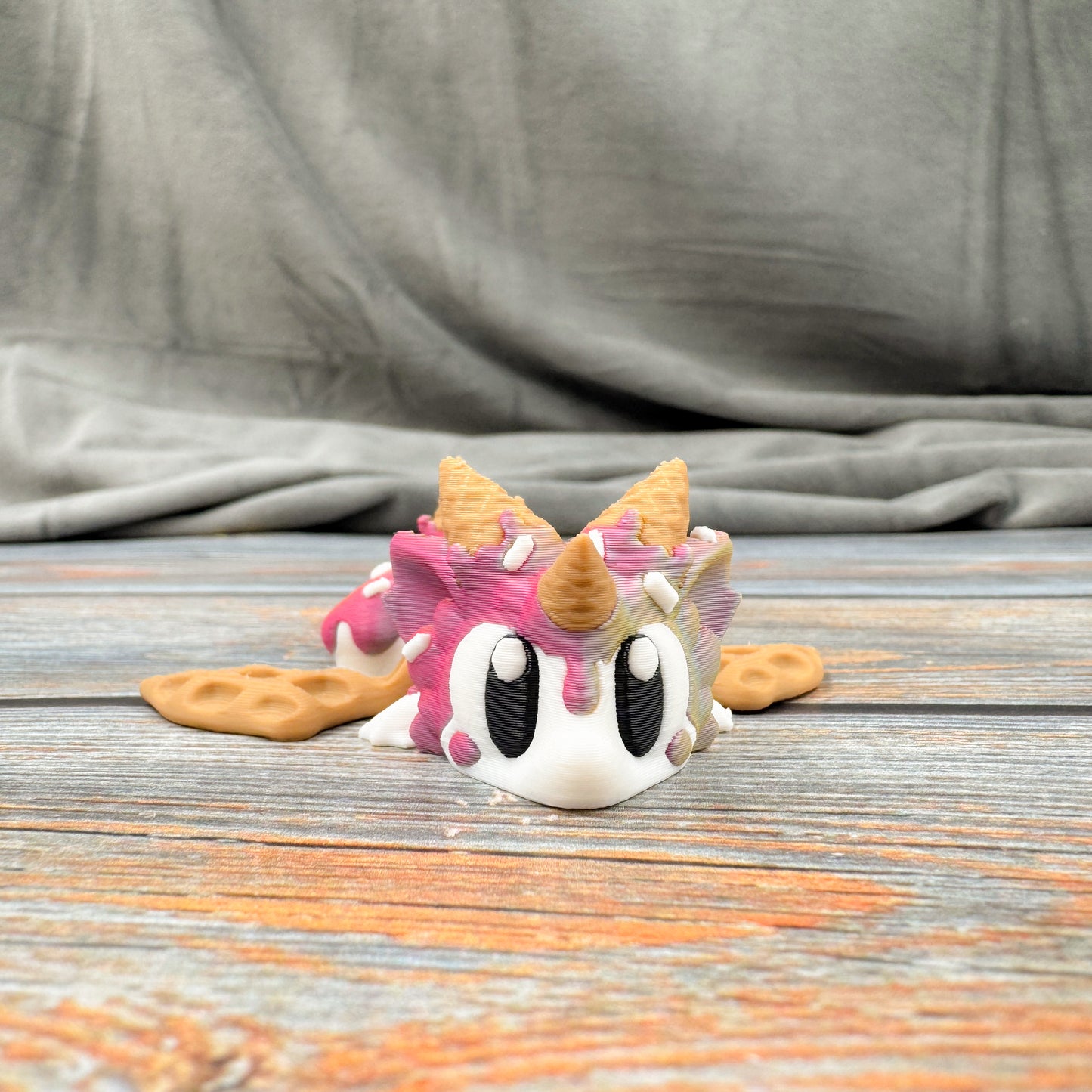 Mini Sugar Rush Dragon Articulated 3D Printed Fidget Figure