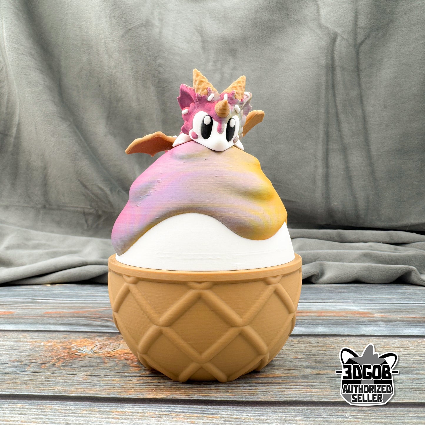 Mini Sugar Rush Dragon Articulated 3D Printed Fidget Figure