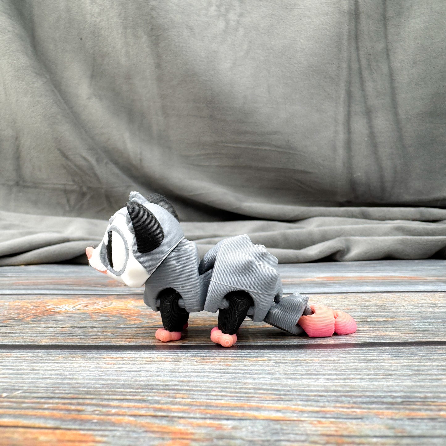 Opossum Articulated 3D Printed Fidget Figure