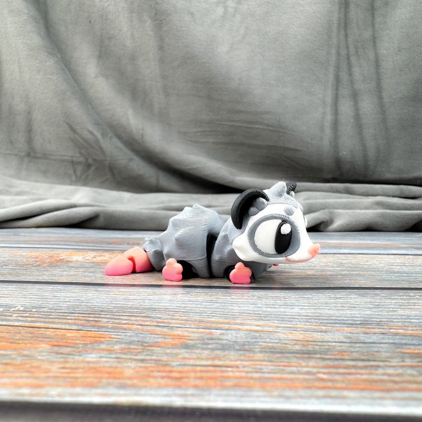 Opossum Articulated 3D Printed Fidget Figure