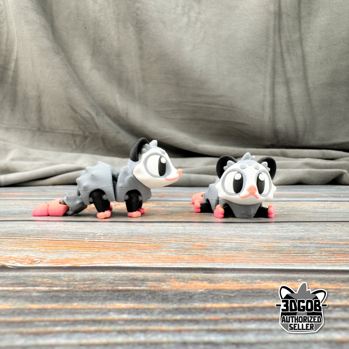 Opossum Articulated 3D Printed Fidget Figure