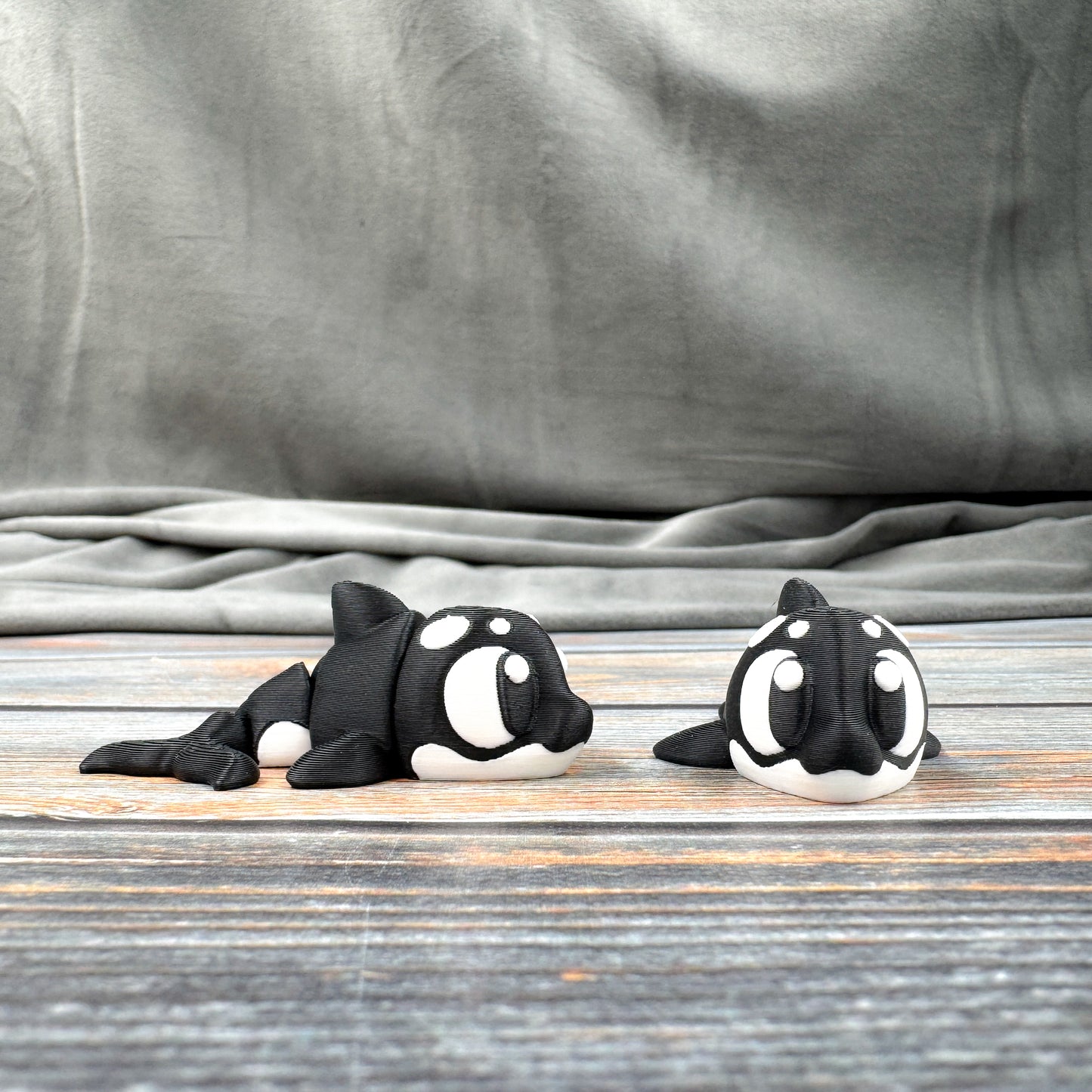 Orca Killer Whale Articulated 3D Printed Fidget Figure