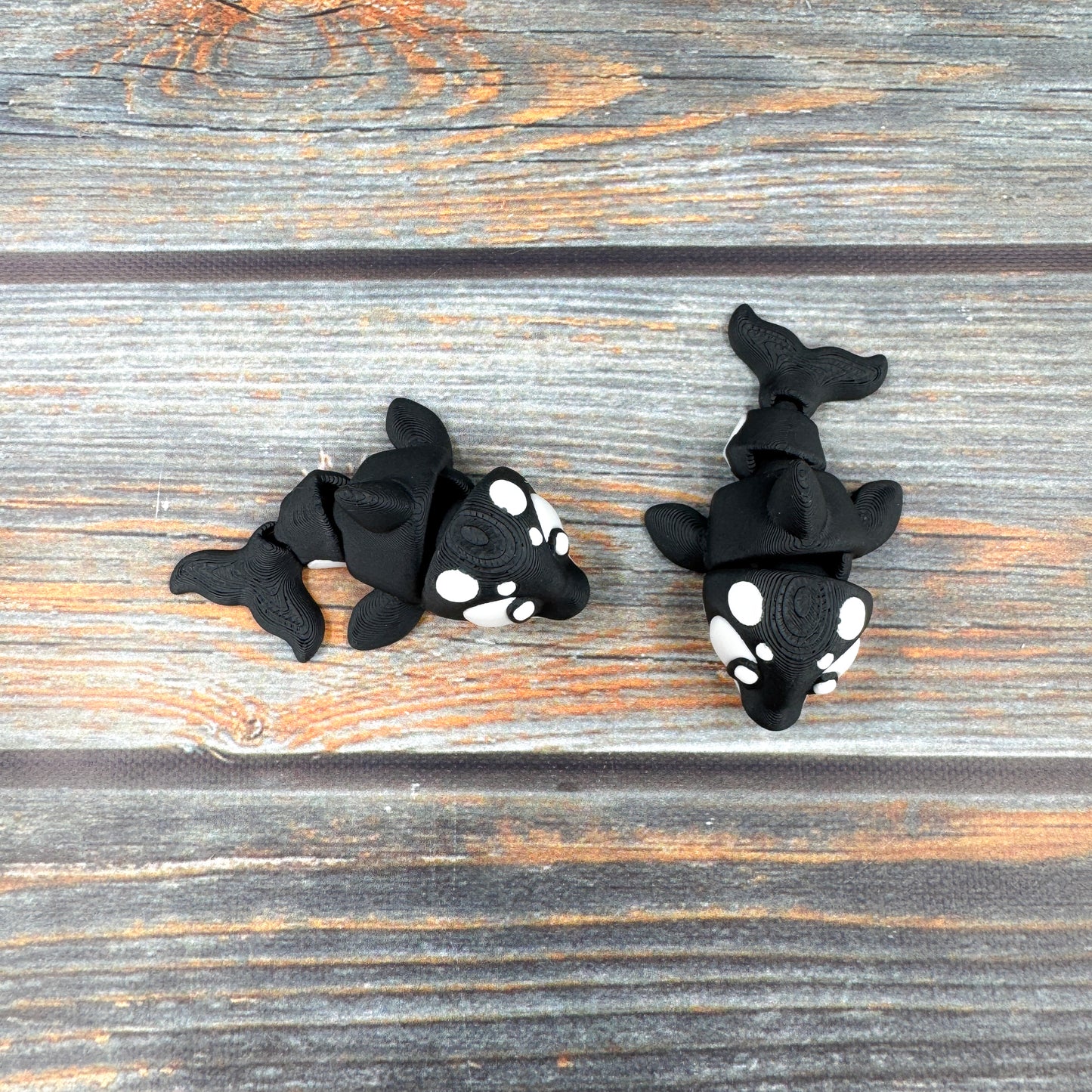 Orca Killer Whale Articulated 3D Printed Fidget Figure