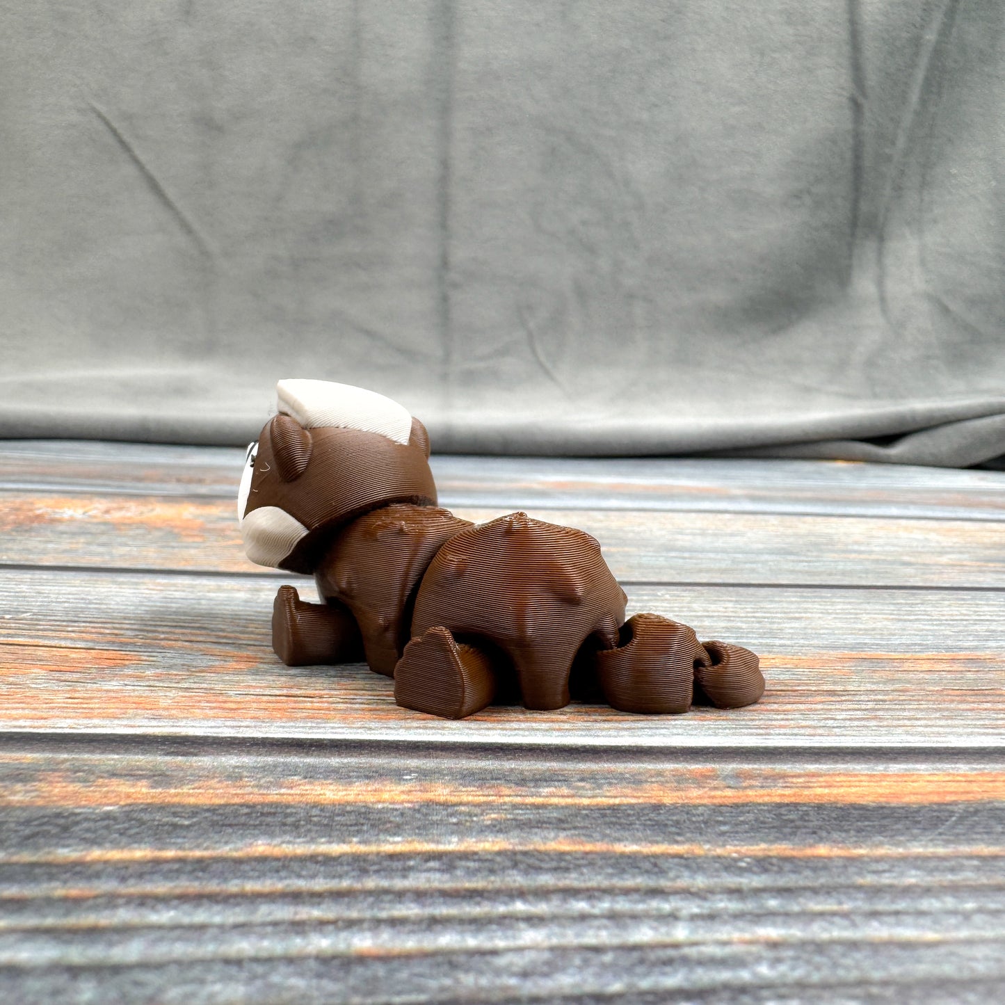 Otter with Towel Articulated 3D Printed Fidget Figure