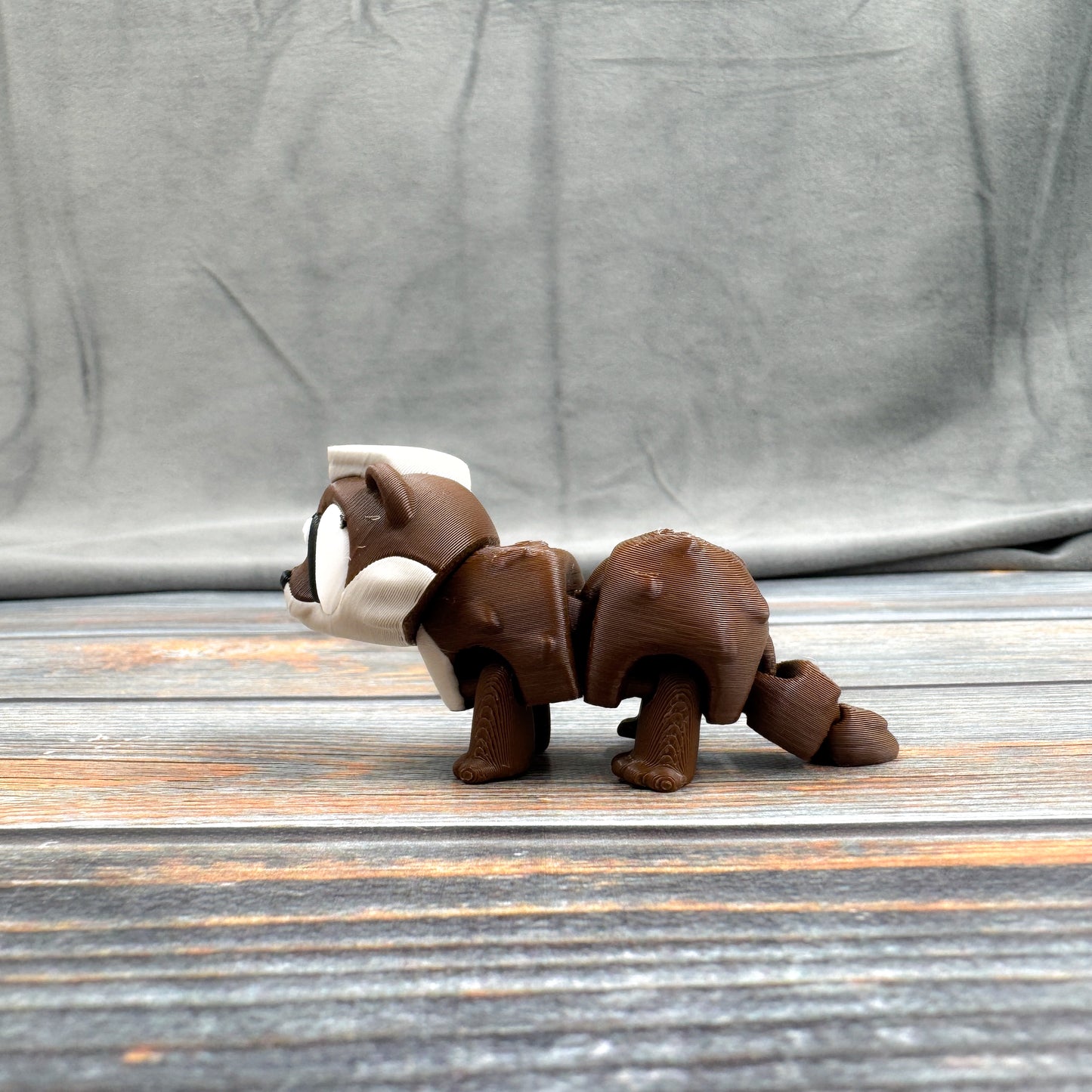 Otter with Towel Articulated 3D Printed Fidget Figure