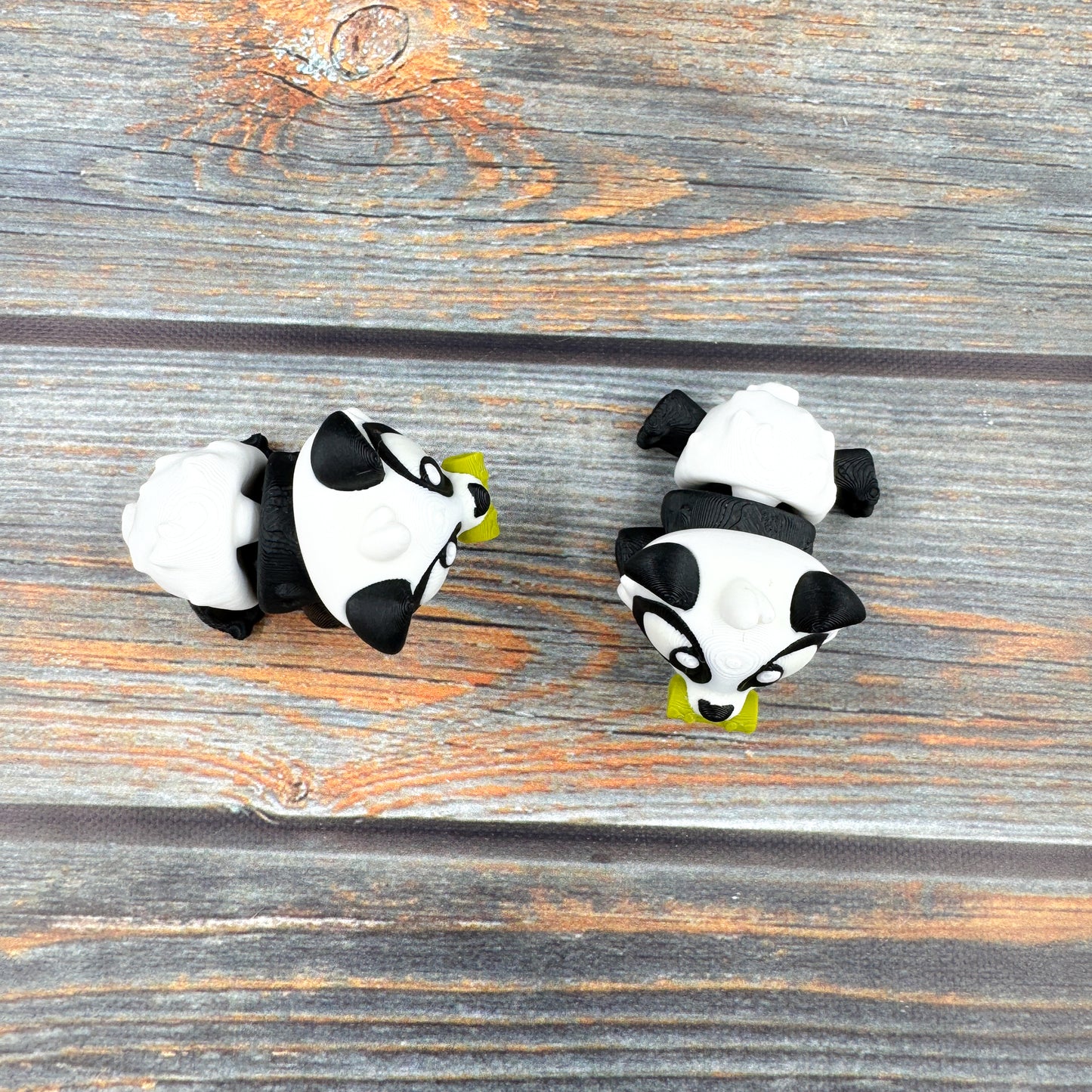 Panda with Bamboo Articulated 3D Printed Fidget Figure