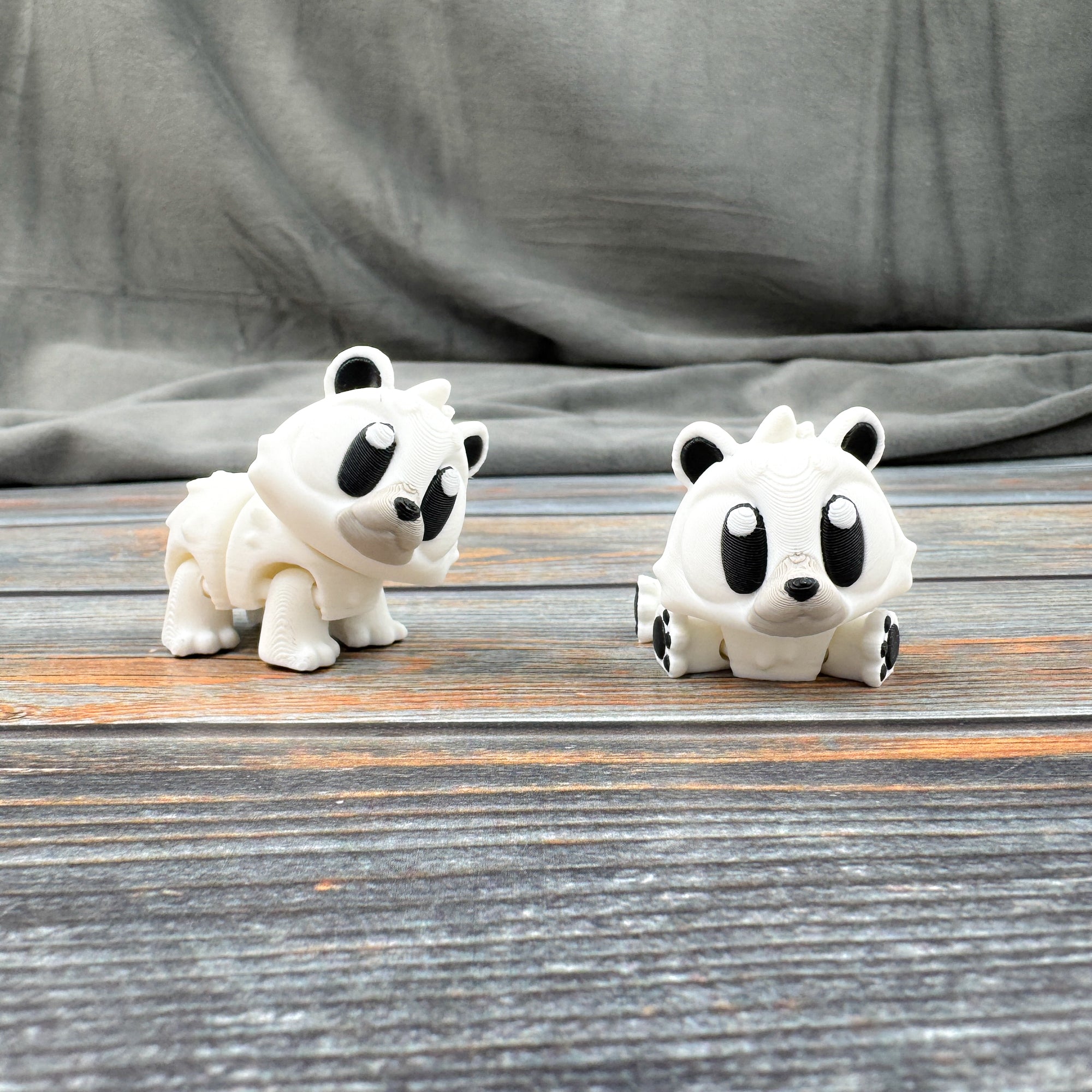 Polar Bear Articulated 3D Printed Fidget Figure – Filaments of Your ...