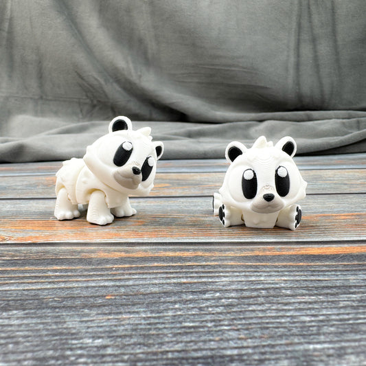 Polar Bear Articulated 3D Printed Fidget Figure