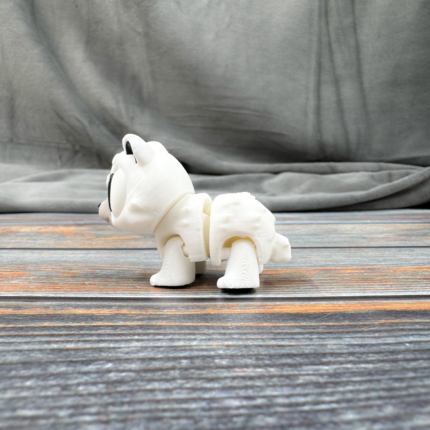 Polar Bear Articulated 3D Printed Fidget Figure