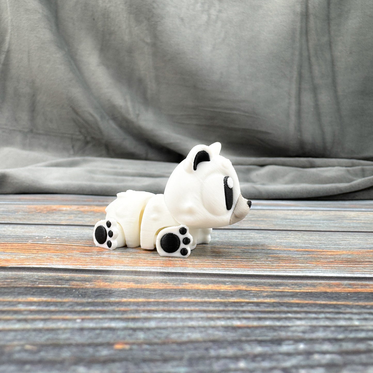 Polar Bear Articulated 3D Printed Fidget Figure
