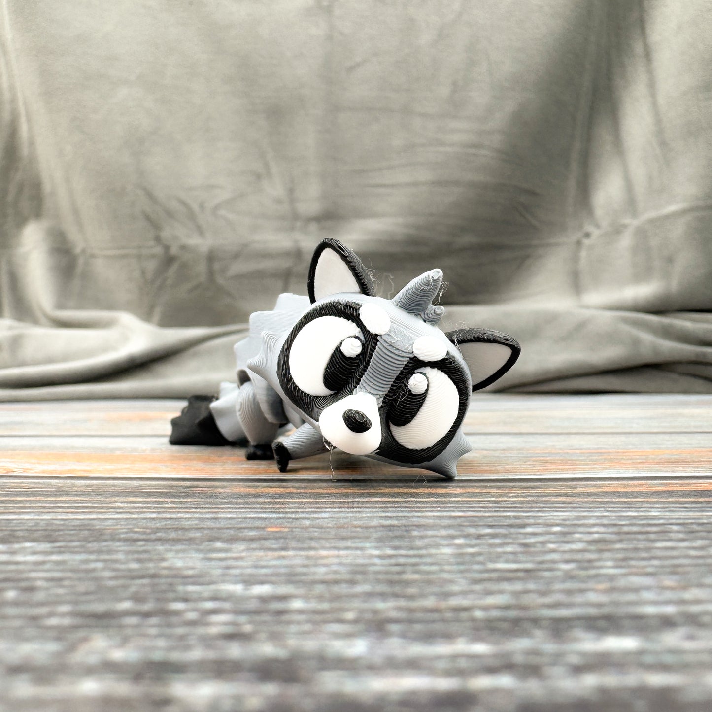 Raccoon 3D Printed Fidget Figure