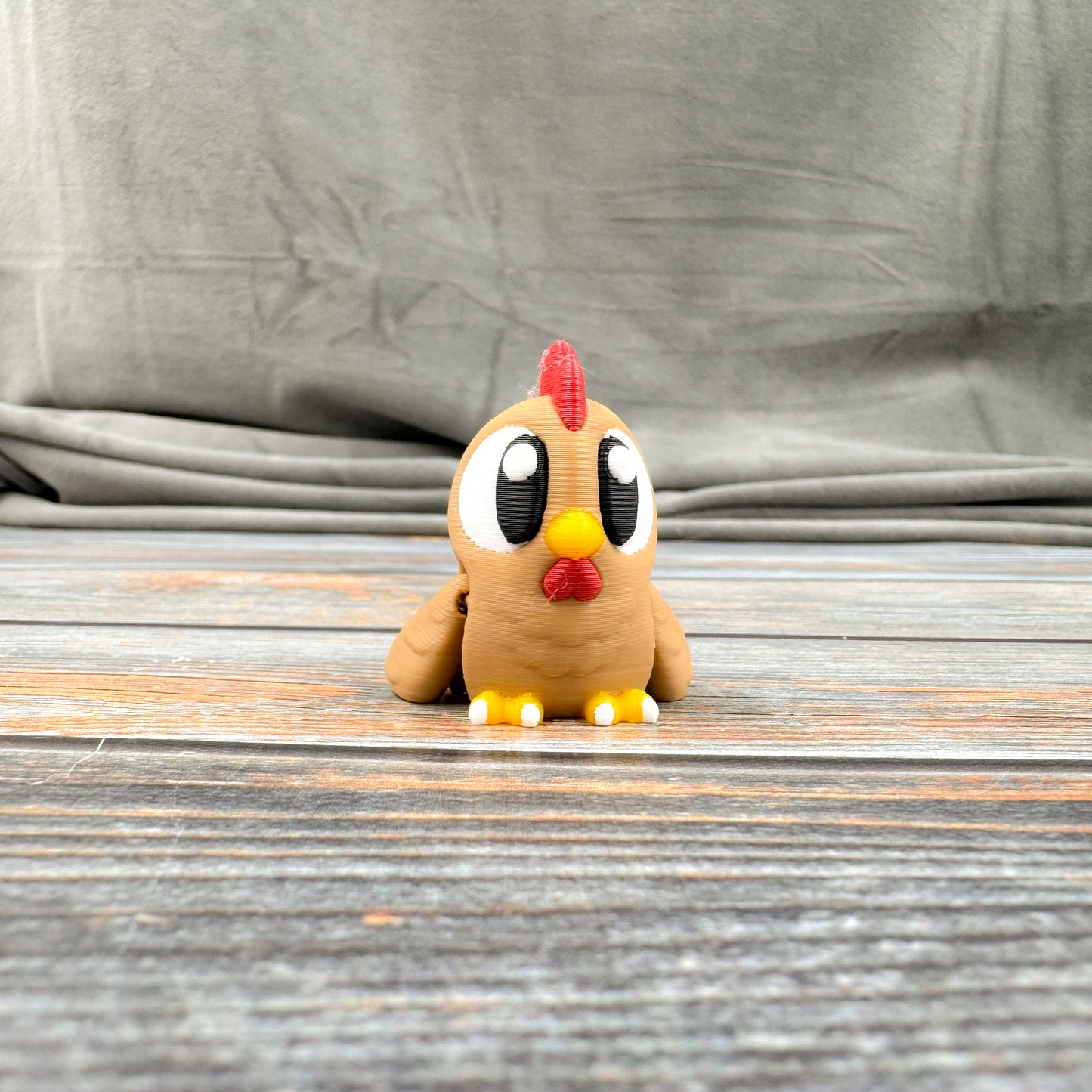 Rooster Articulated 3D Printed Fidget Figure