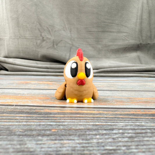 Rooster Articulated 3D Printed Fidget Figure