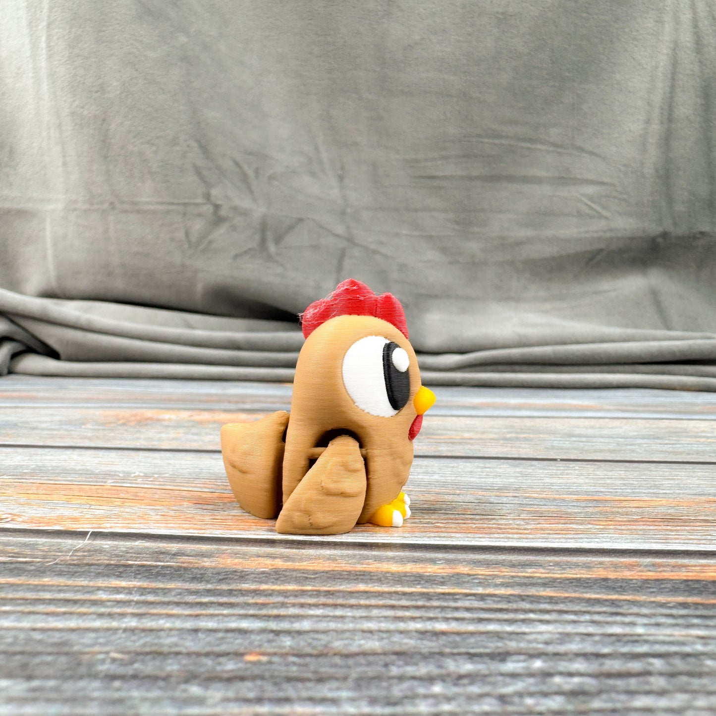 Rooster Articulated 3D Printed Fidget Figure