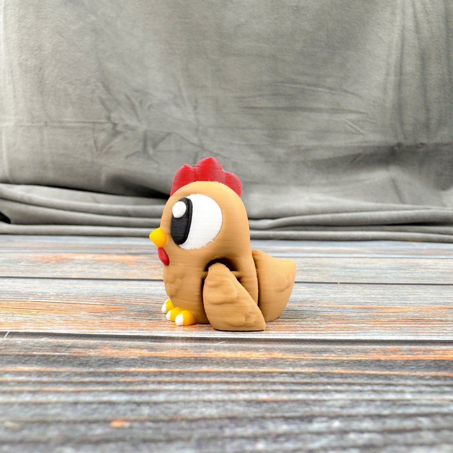 Rooster Articulated 3D Printed Fidget Figure