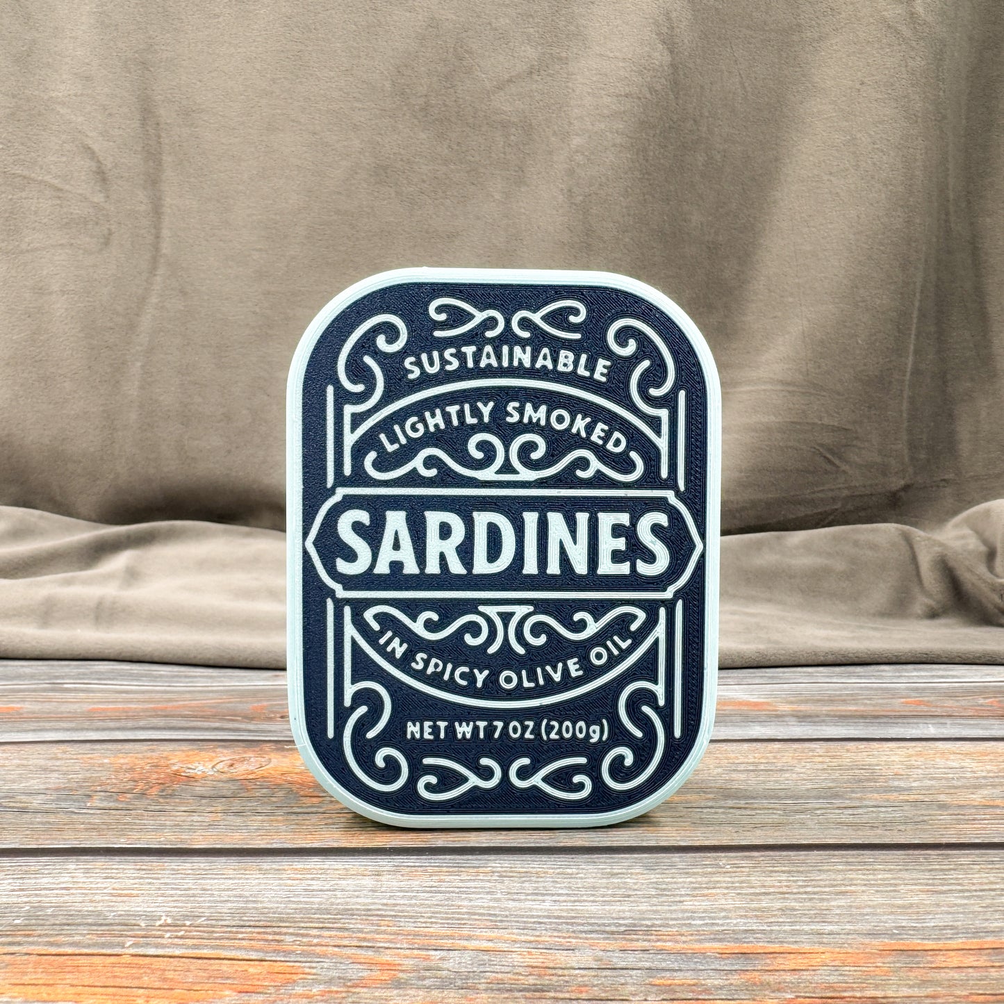 Sardine Tin Multi Clicker 3D Printed Clicker Fidget