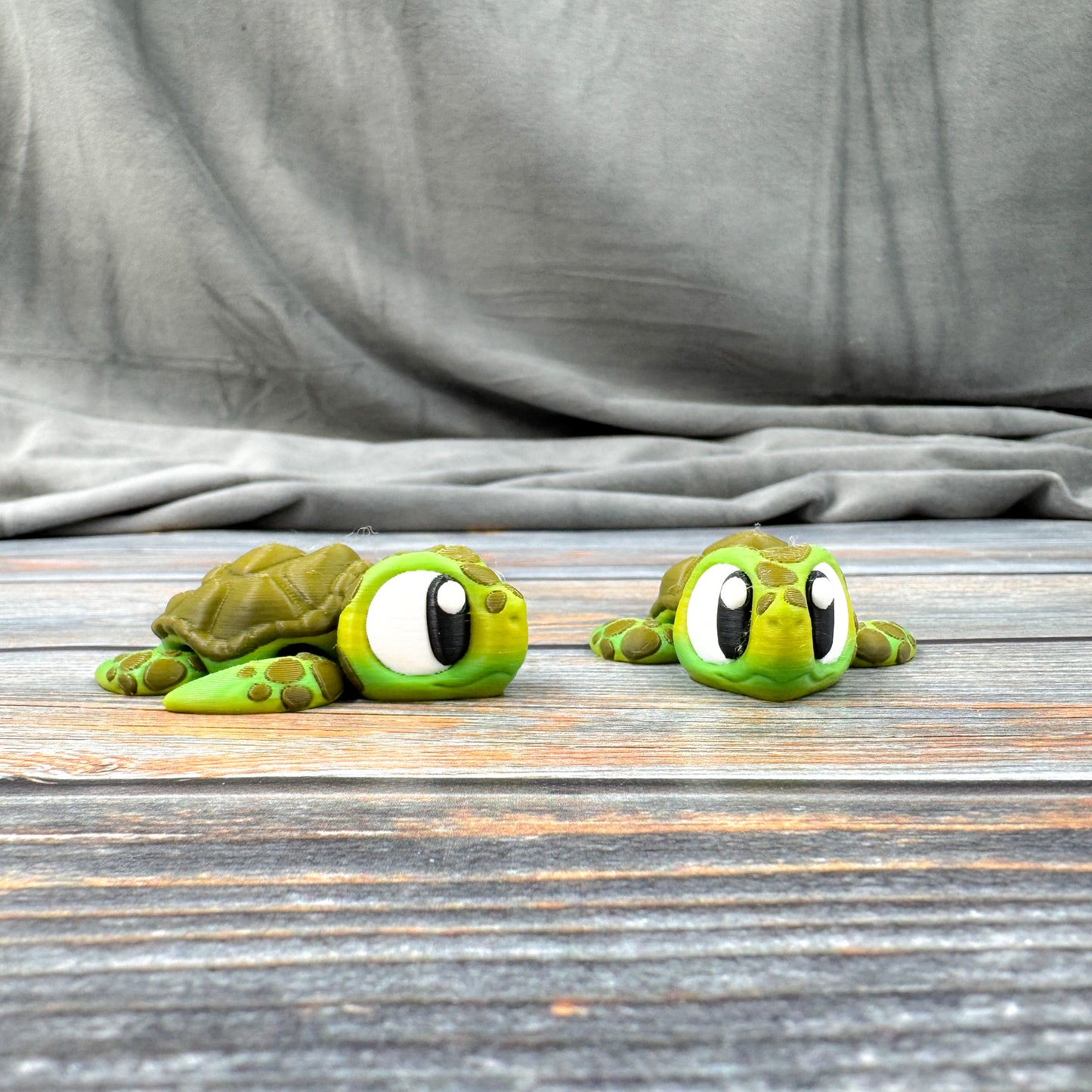 Sea Turtle Articulated 3D Printed Fidget Figure