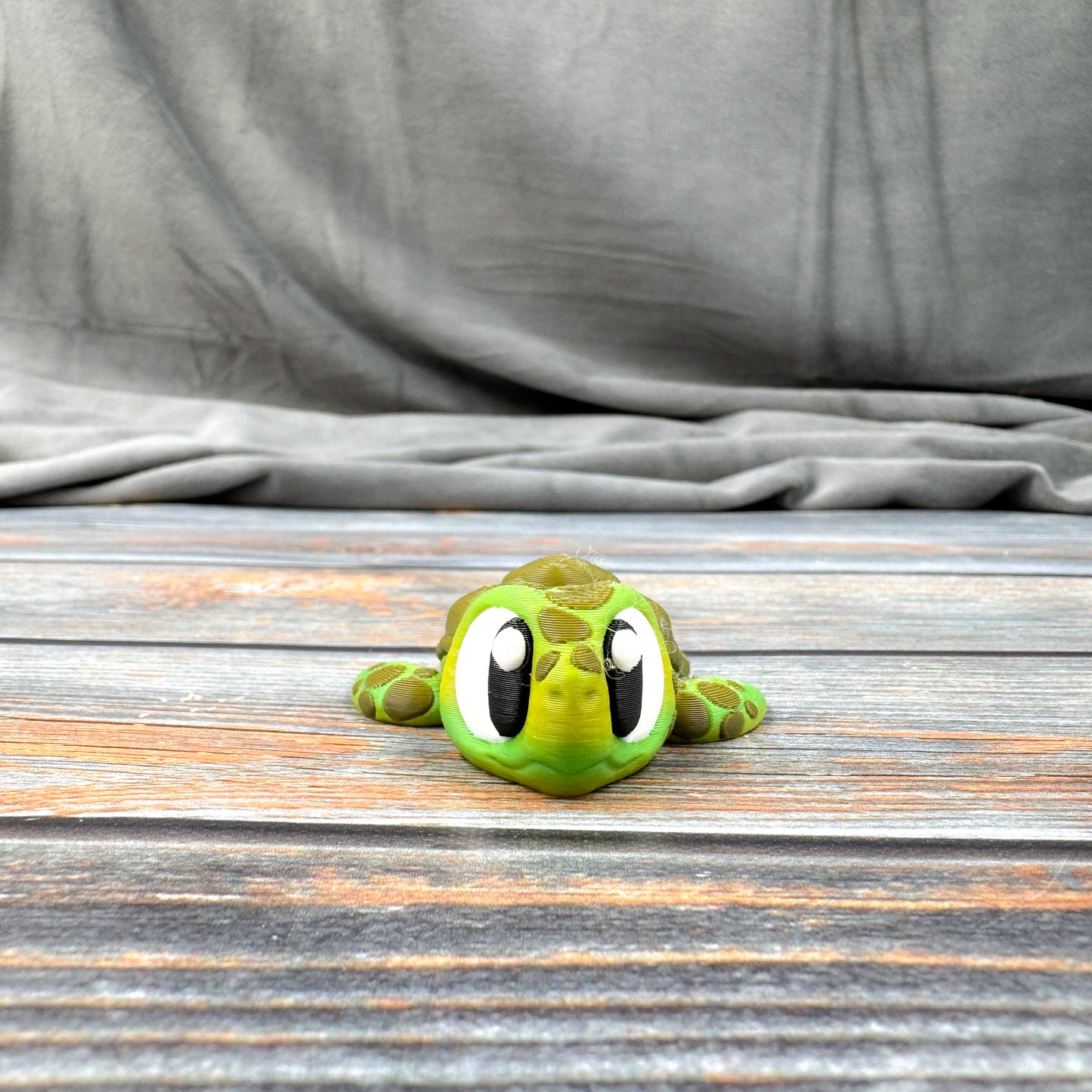 Sea Turtle Articulated 3D Printed Fidget Figure