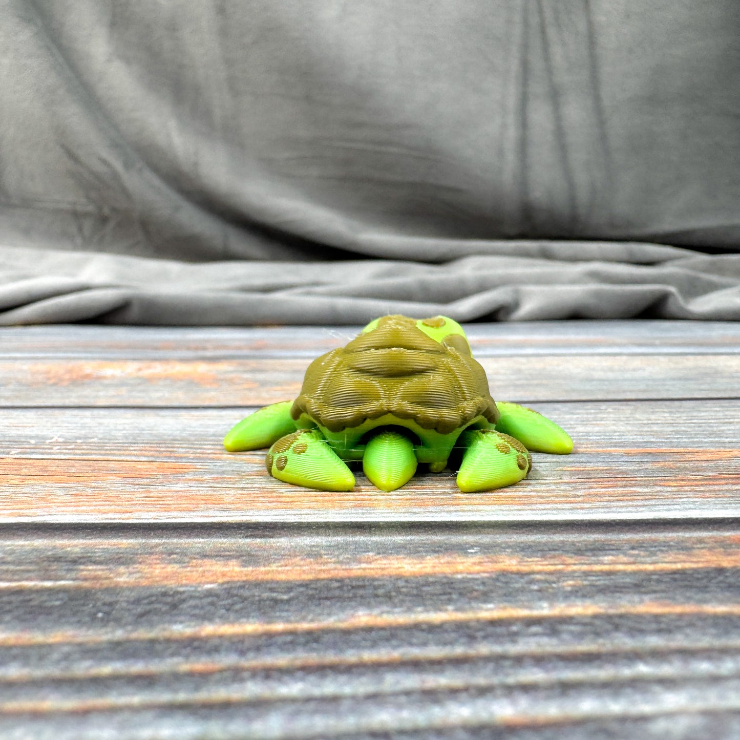 Sea Turtle Articulated 3D Printed Fidget Figure