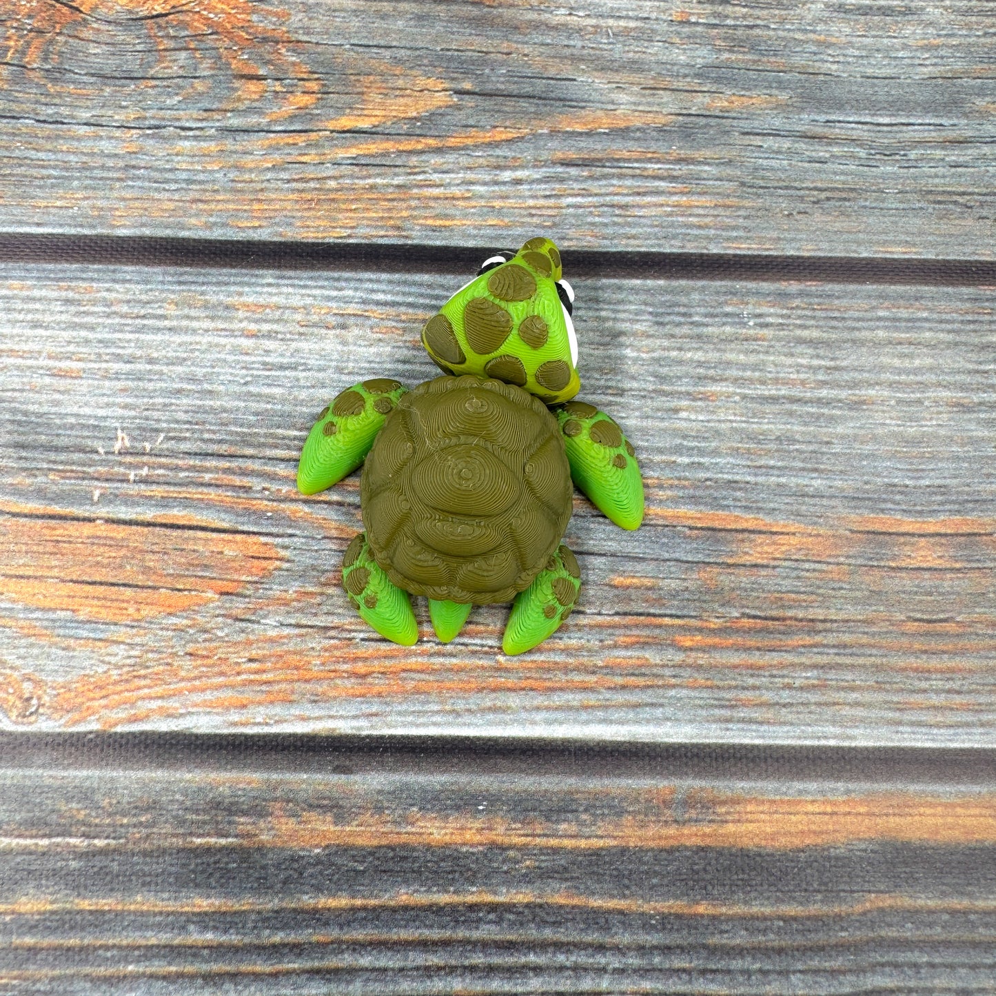 Sea Turtle Articulated 3D Printed Fidget Figure