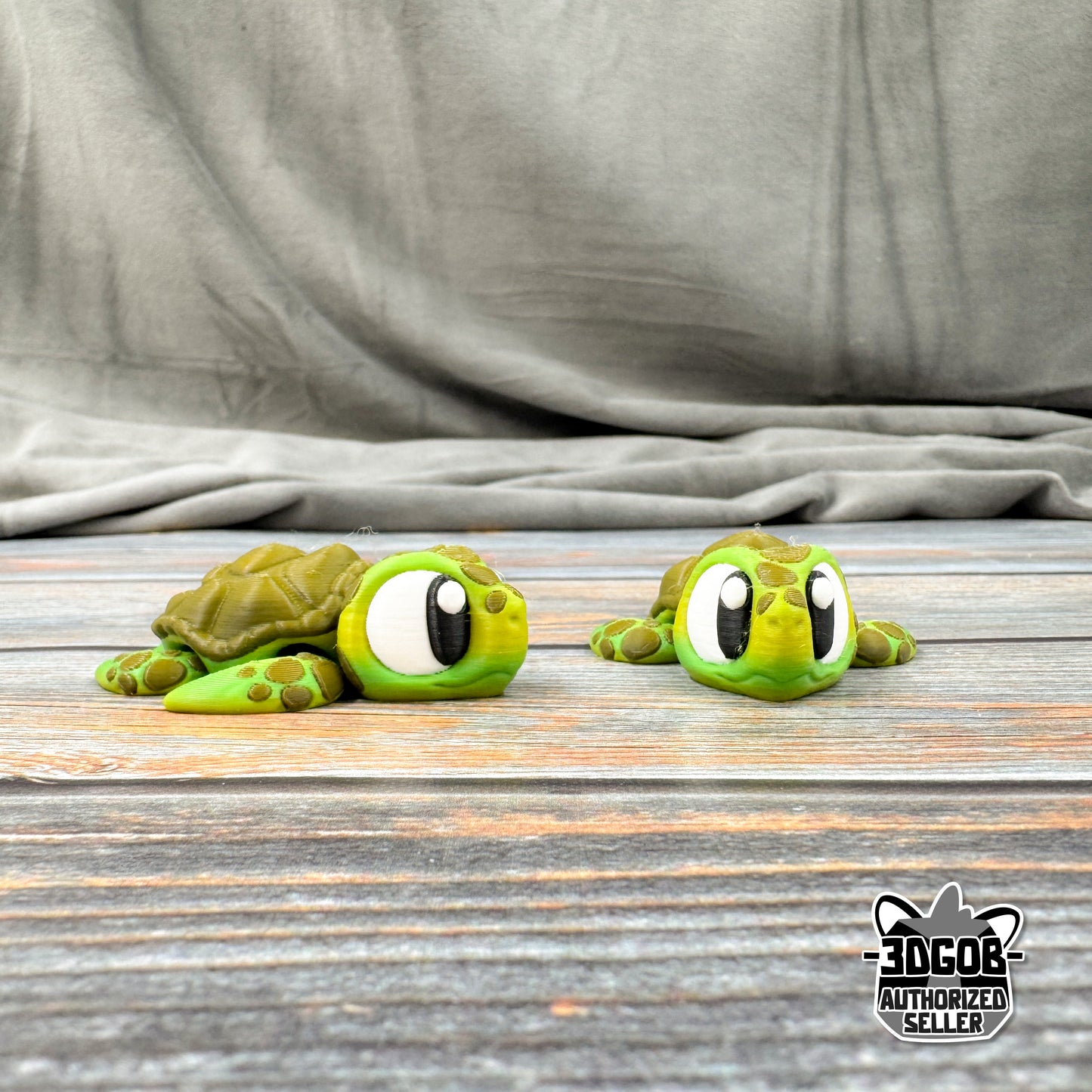 Sea Turtle Articulated 3D Printed Fidget Figure