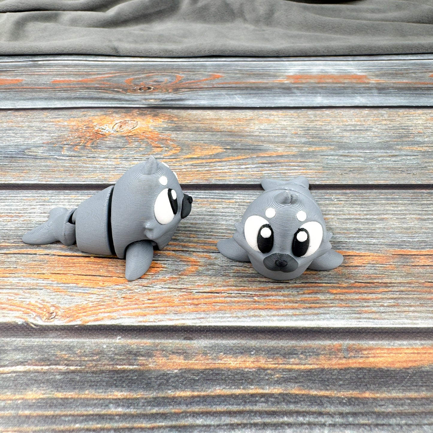 Seal Articulated 3D Printed Fidget Figure