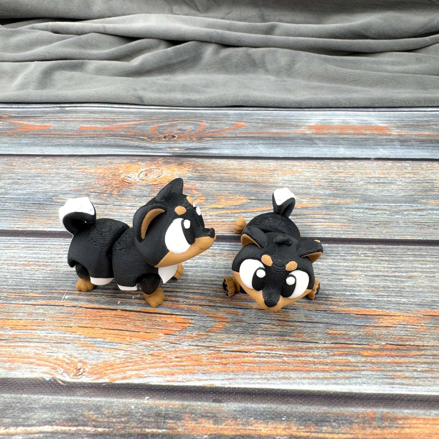 Shiba Inu Articulated 3D Printed Fidget Figure
