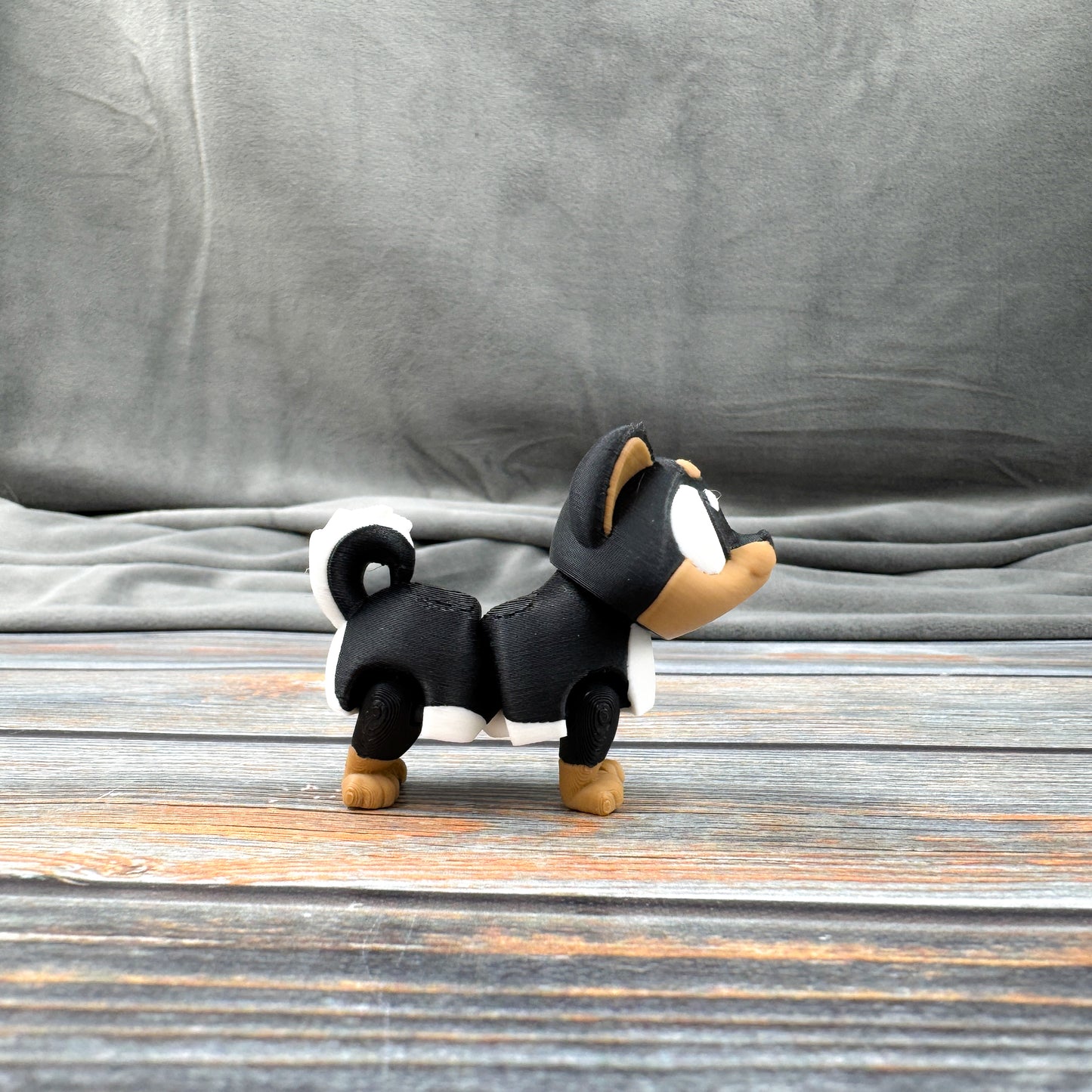 Shiba Inu Articulated 3D Printed Fidget Figure