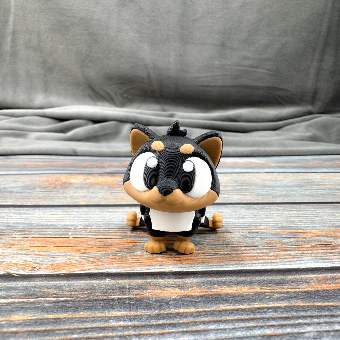 Shiba Inu Articulated 3D Printed Fidget Figure