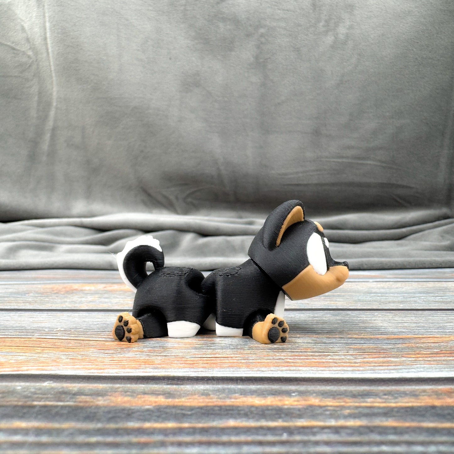 Shiba Inu Articulated 3D Printed Fidget Figure