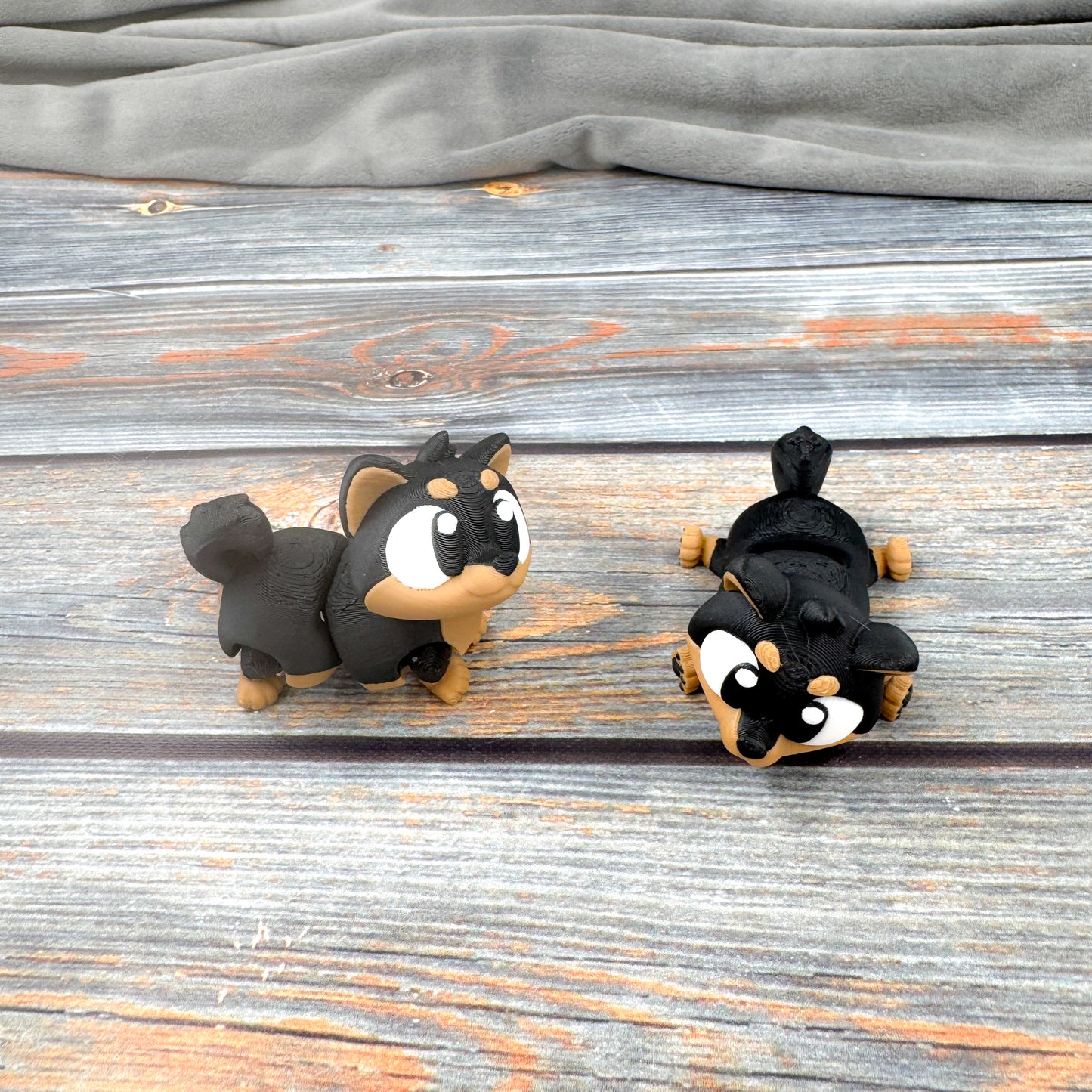Shiba Inu Articulated 3D Printed Fidget Figure