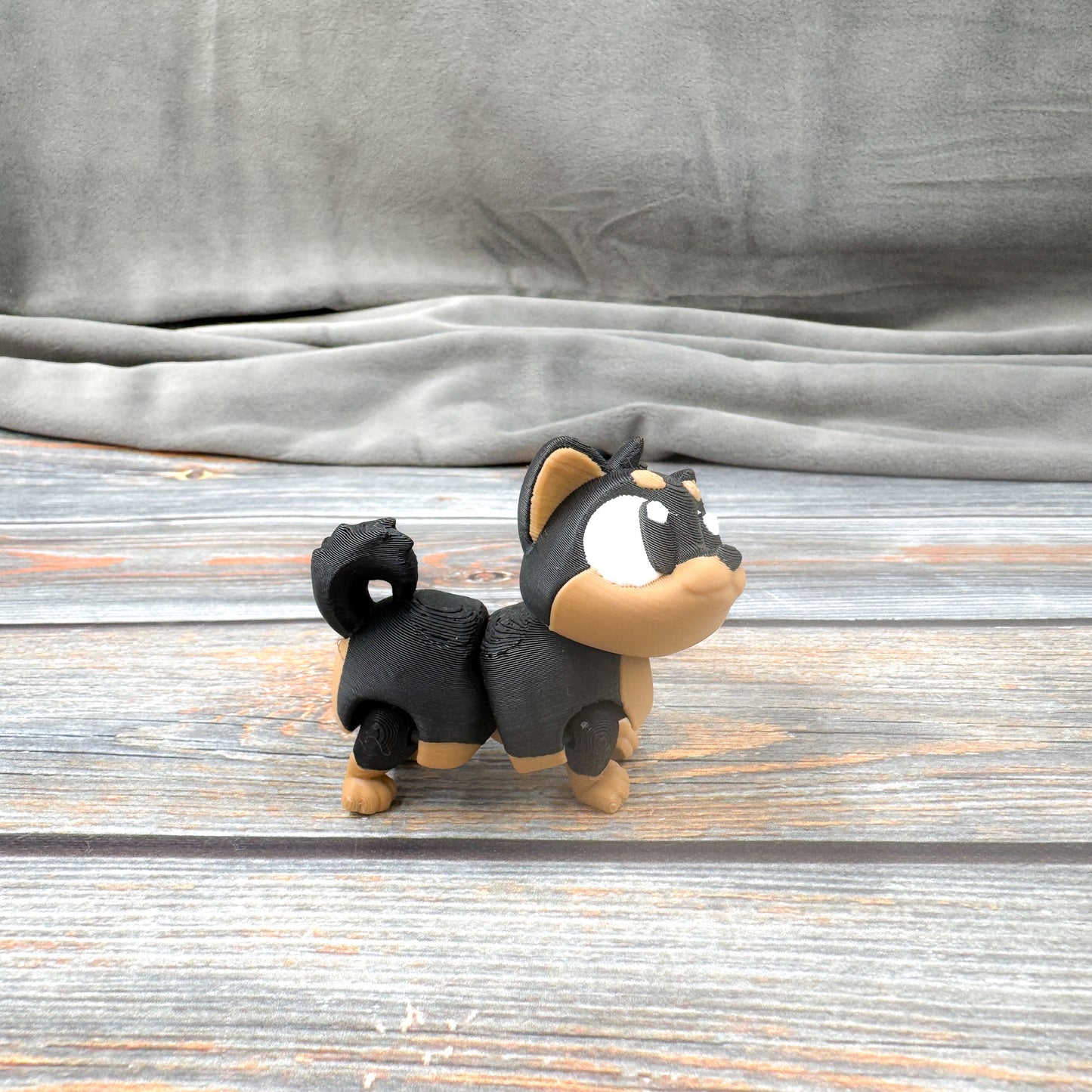 Shiba Inu Articulated 3D Printed Fidget Figure