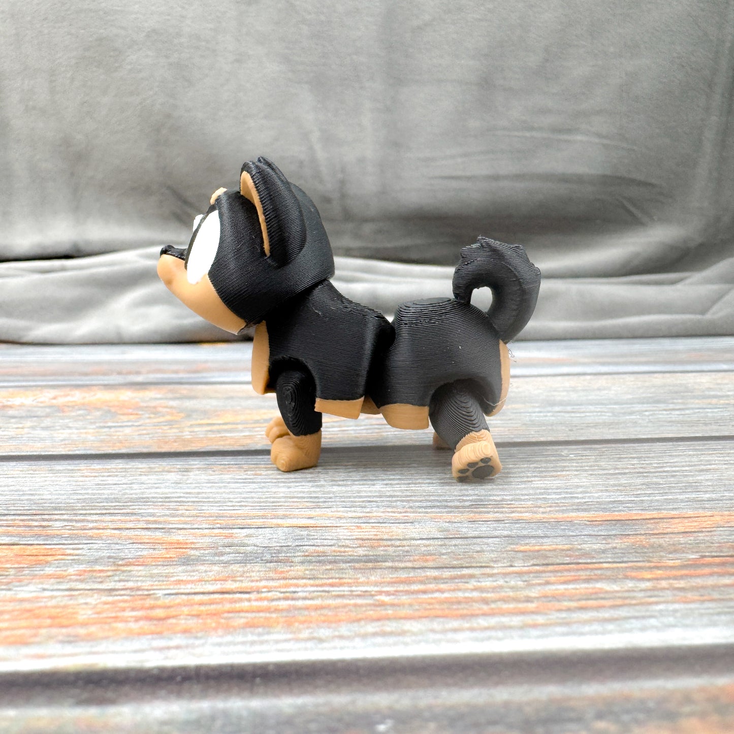 Shiba Inu Articulated 3D Printed Fidget Figure