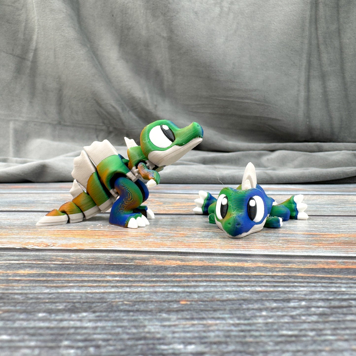 Spinosaurus Articulated 3D Printed Fidget Figure