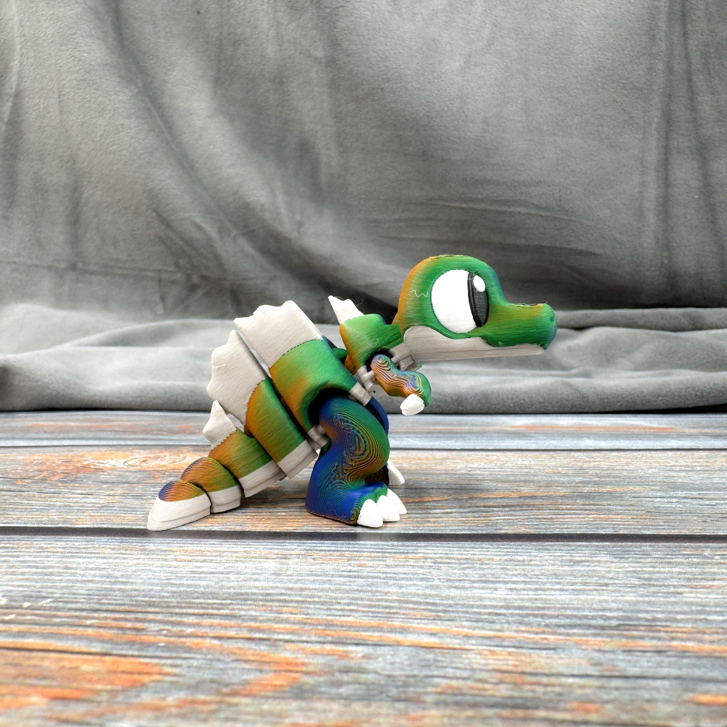 Spinosaurus Articulated 3D Printed Fidget Figure