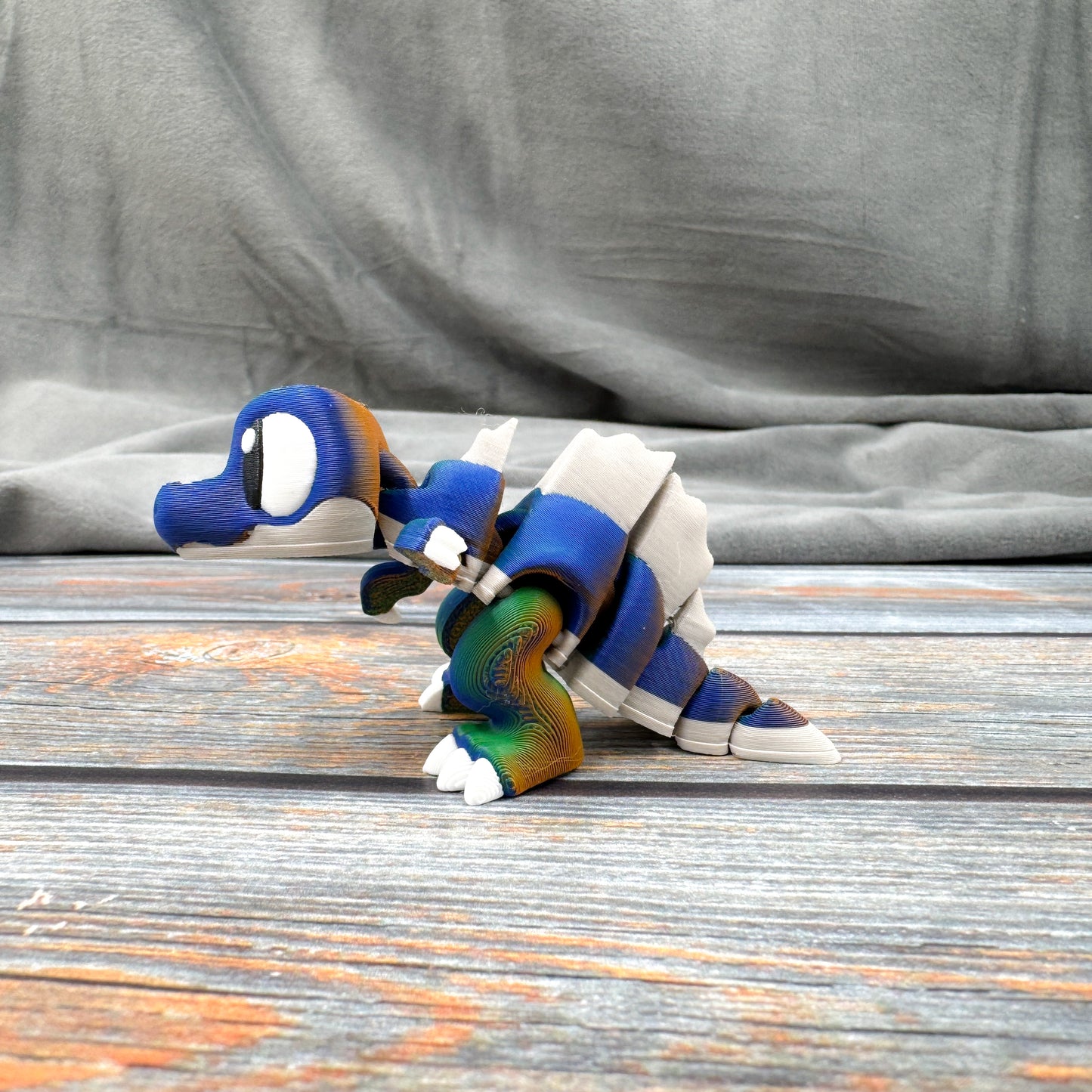 Spinosaurus Articulated 3D Printed Fidget Figure