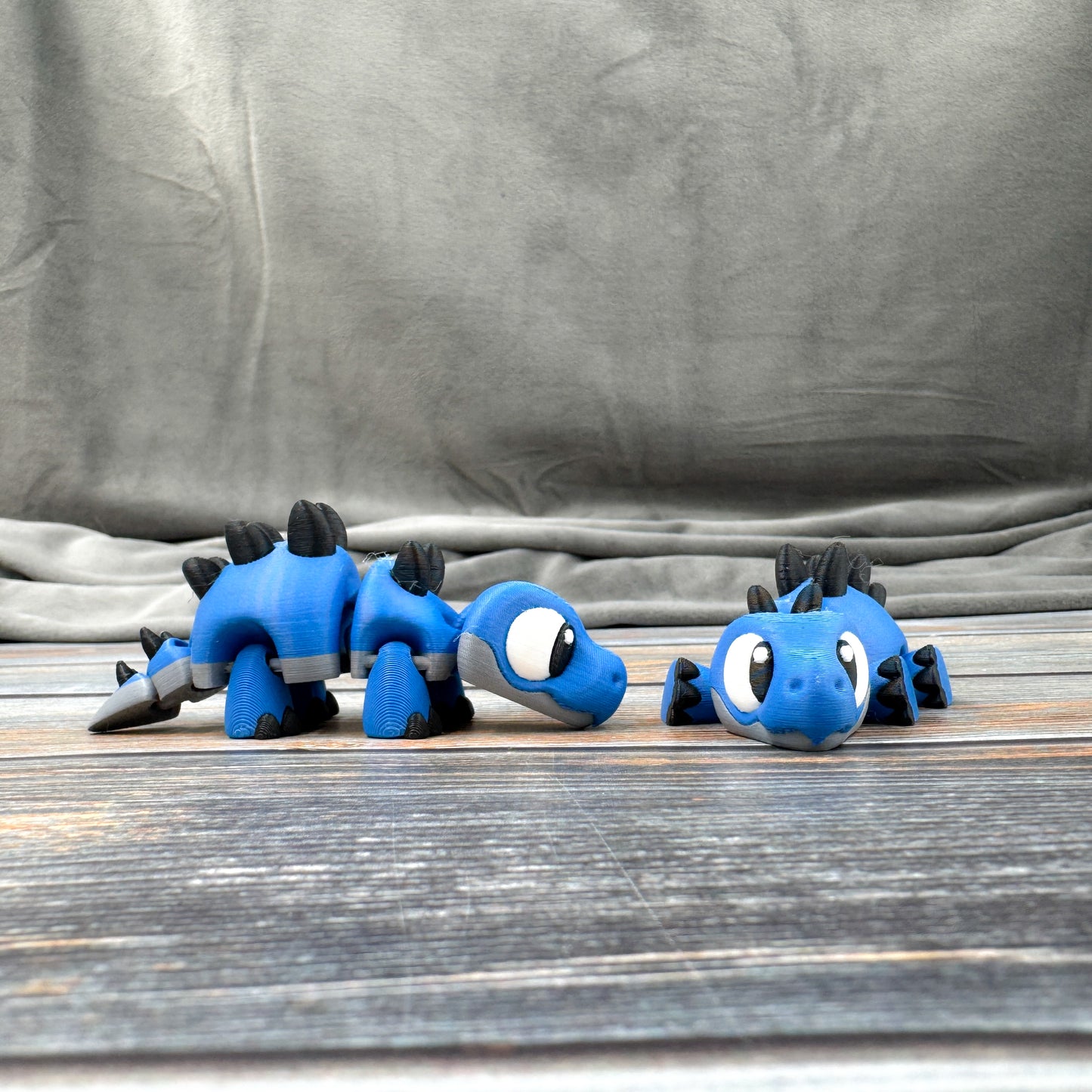 Stegosaurus Articulated 3D Printed Fidget Figure