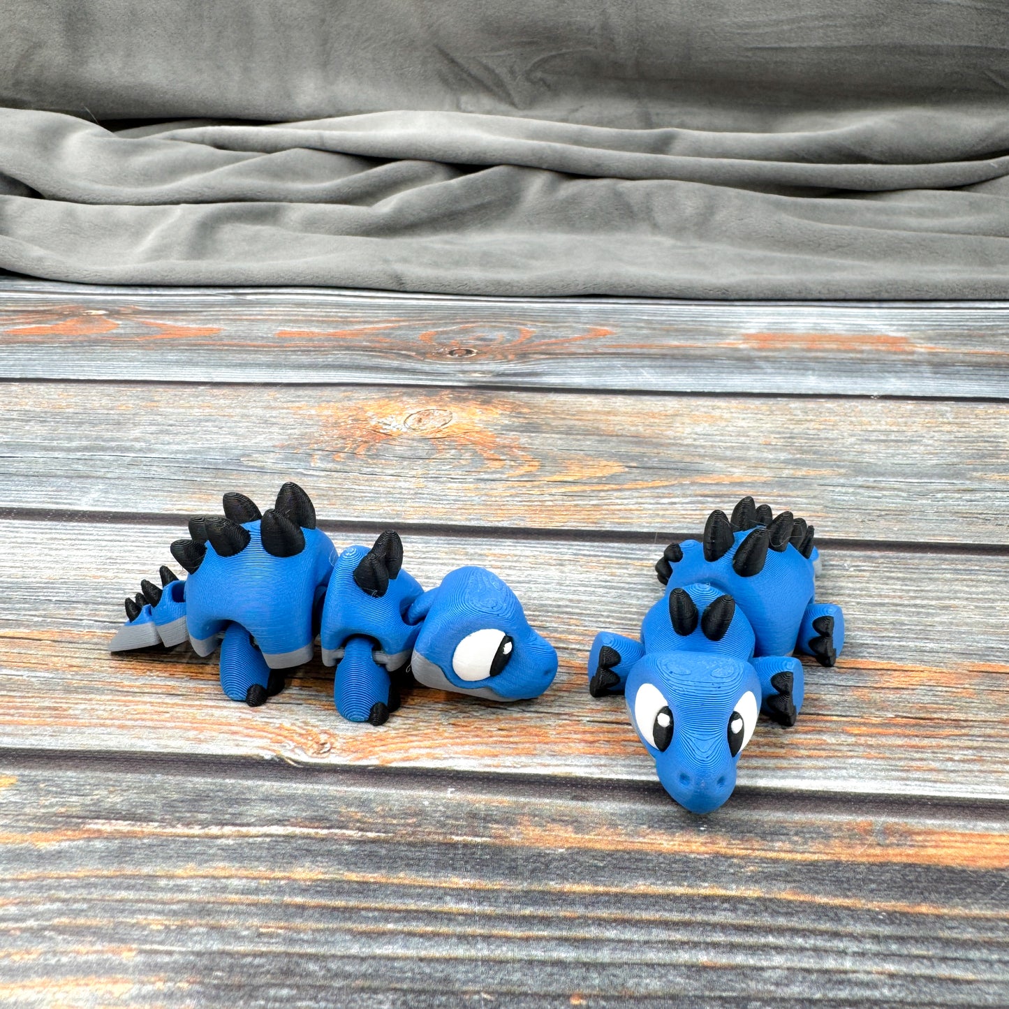 Stegosaurus Articulated 3D Printed Fidget Figure