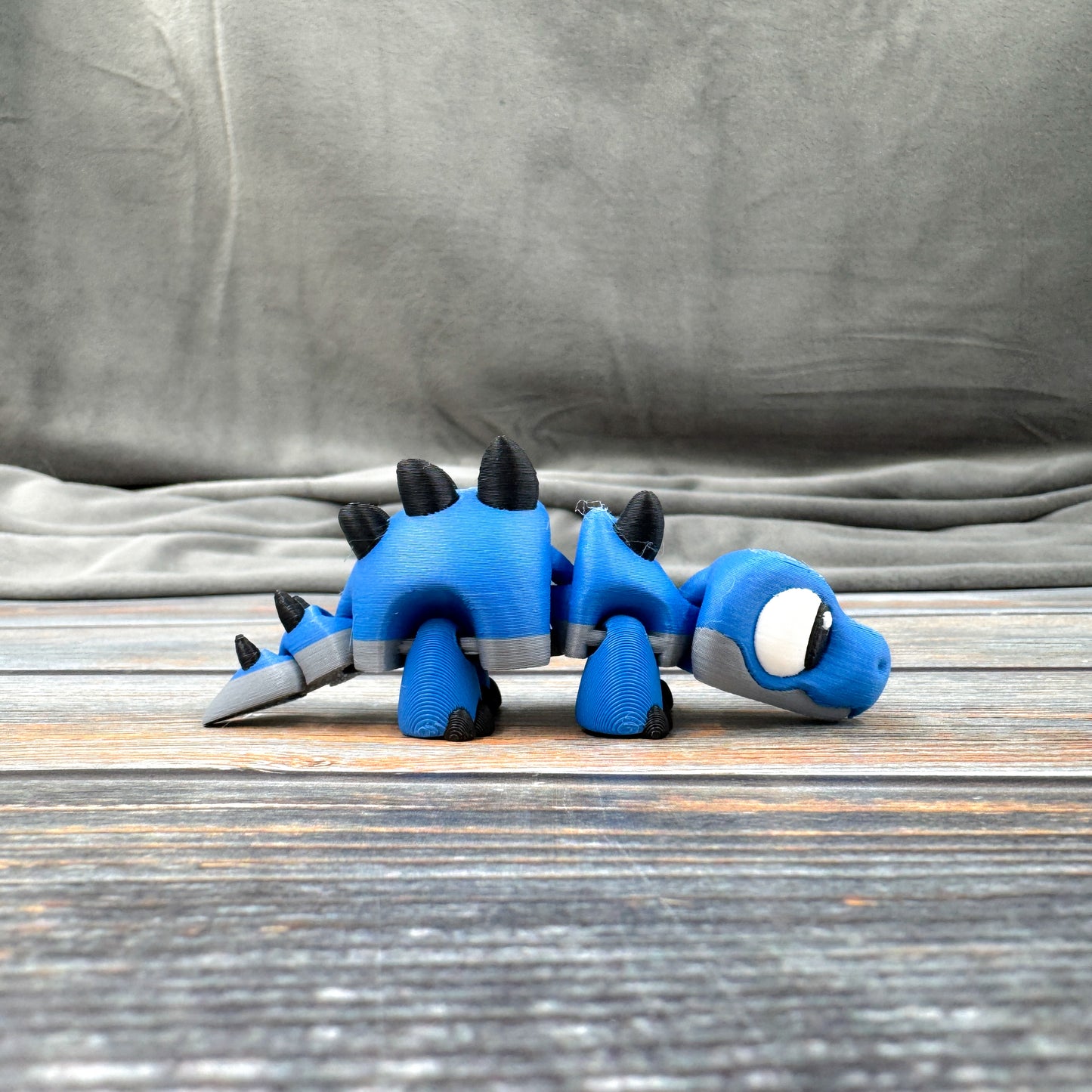 Stegosaurus Articulated 3D Printed Fidget Figure