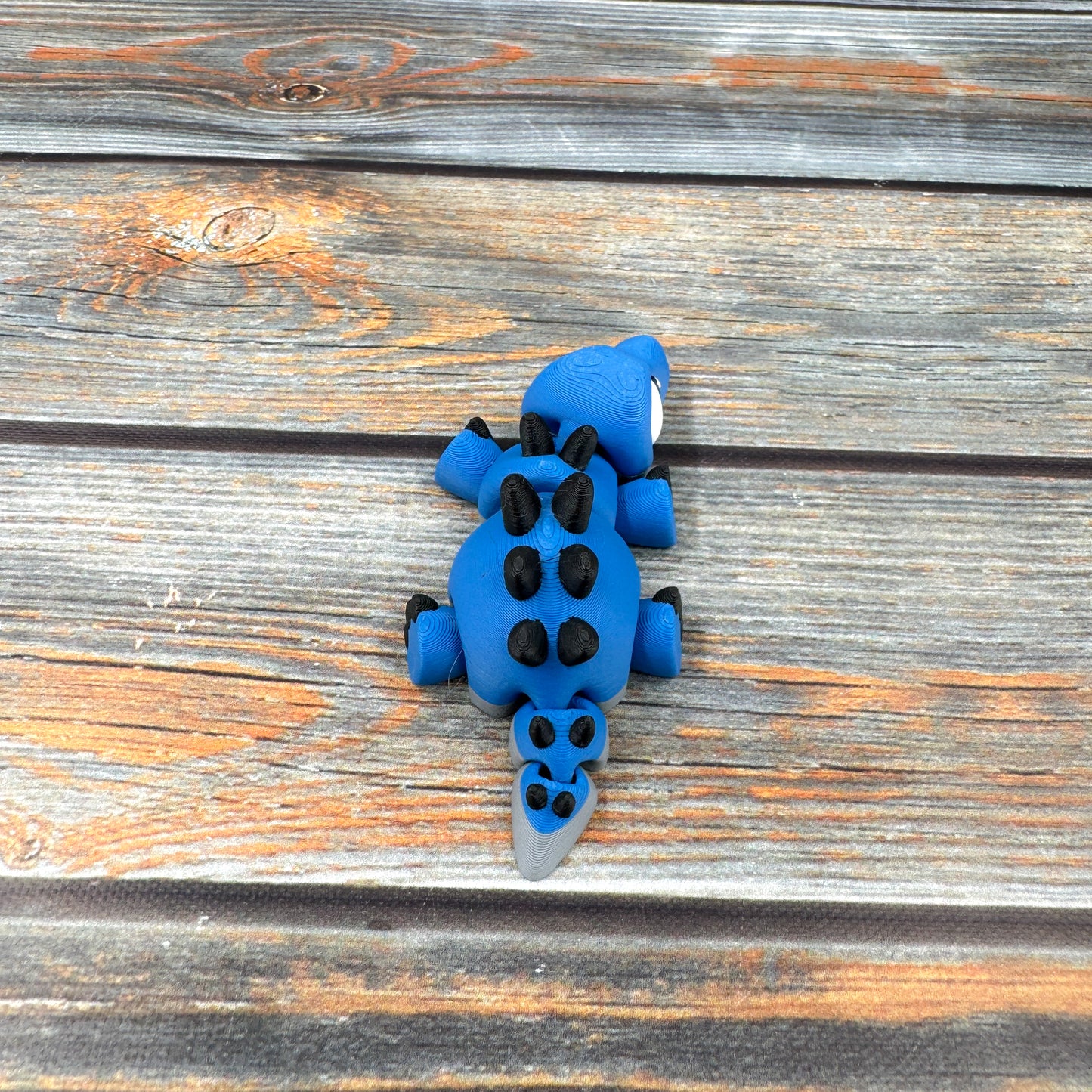Stegosaurus Articulated 3D Printed Fidget Figure